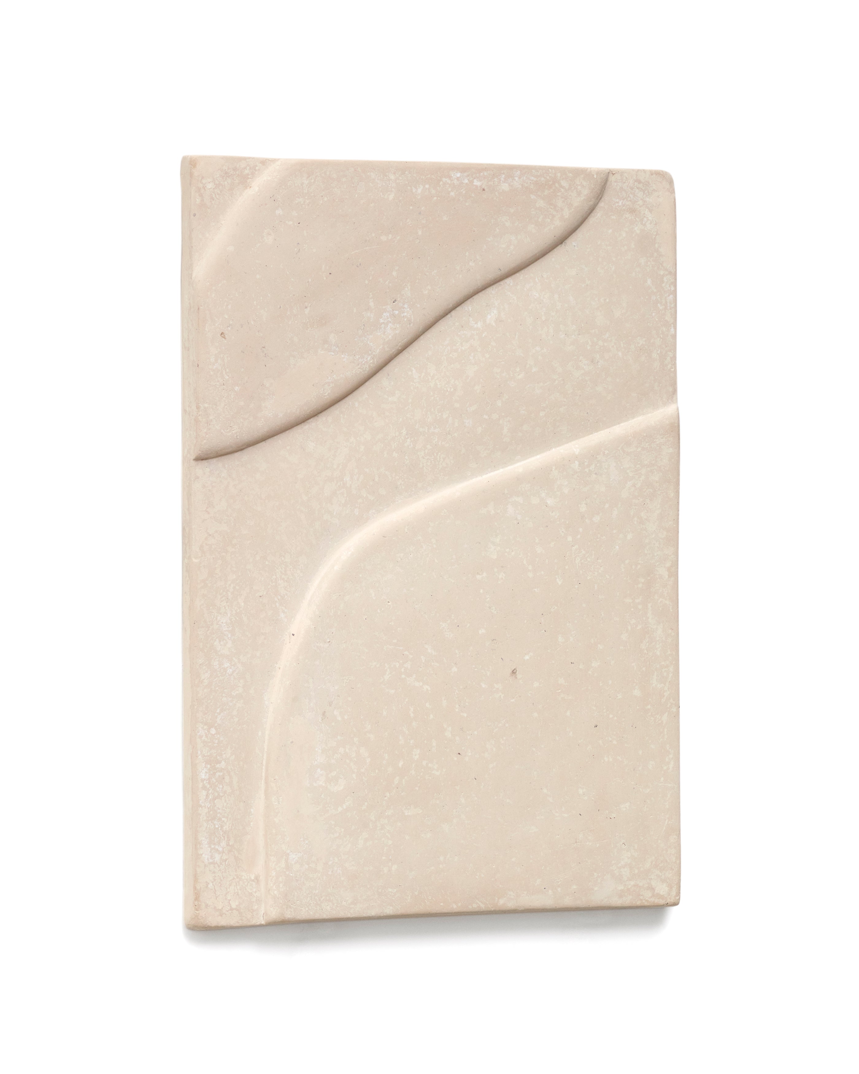 Mirta beige papier-mâché wall hanging 40 x 58 cm - Product Image