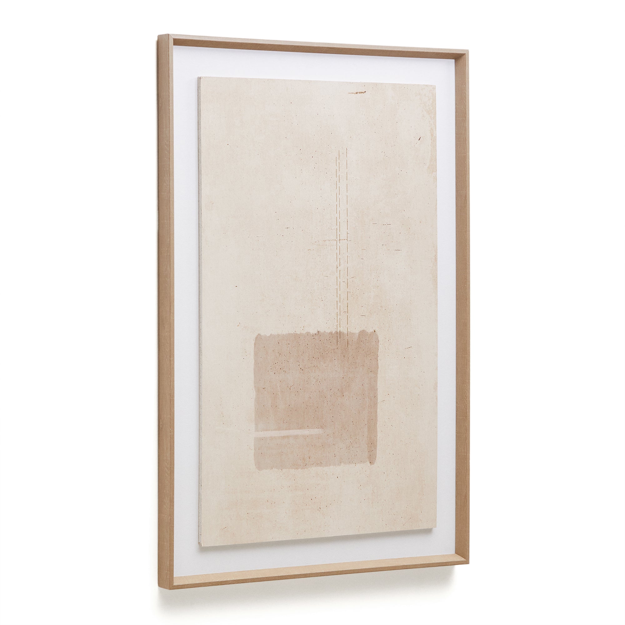 Sormina kép barna négyzettel 60 x 90 cm