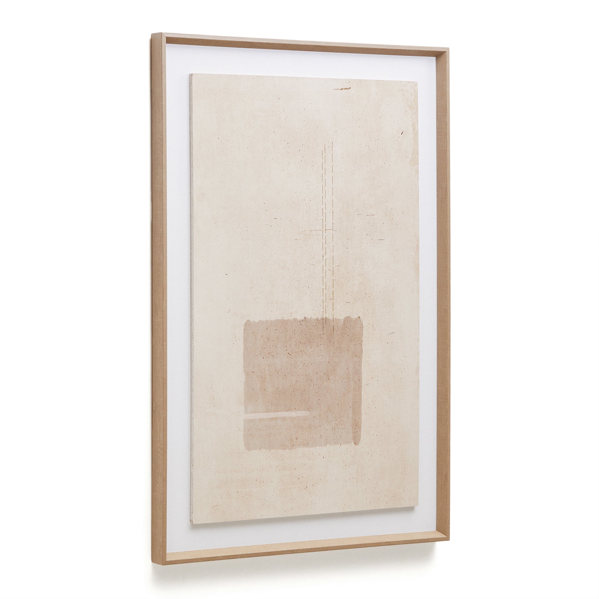 Sormina picture with a brown square 60 x 90 cm - Product Image