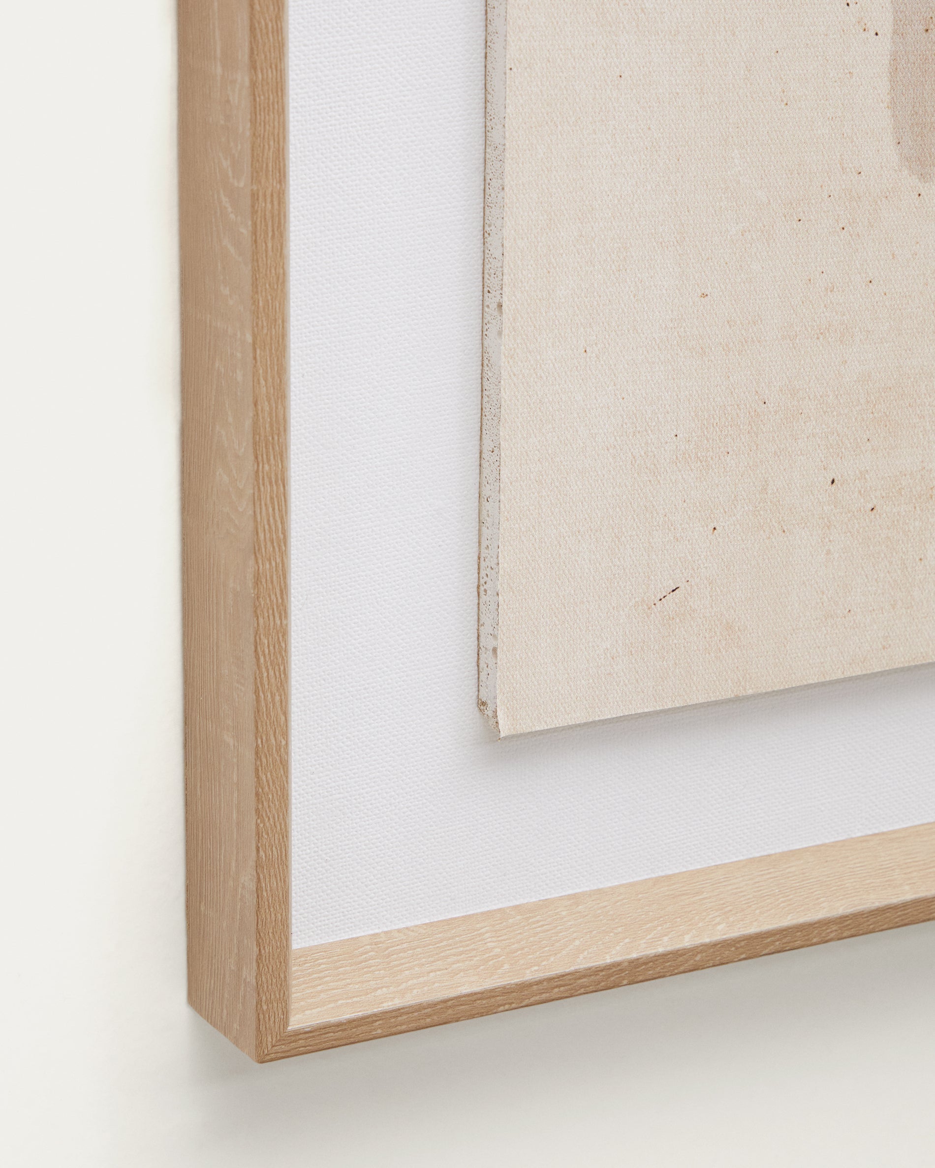 Sormina picture with a brown square 60 x 90 cm - Detail