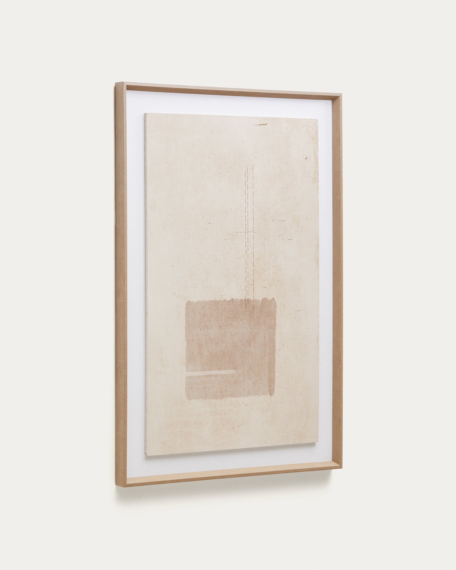 Sormina picture with a brown square 60 x 90 cm - Product View