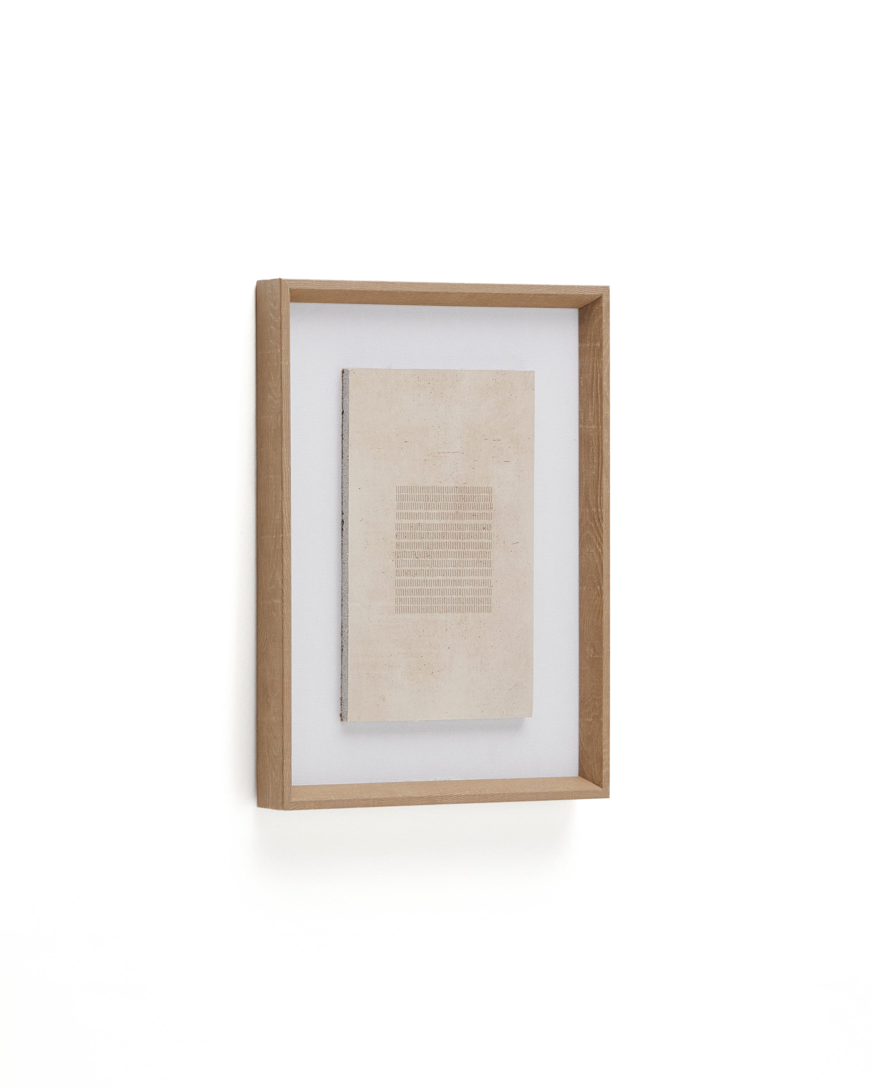 Sormina picture with brown stripes in the centre 30 x 40 cm - Product Image