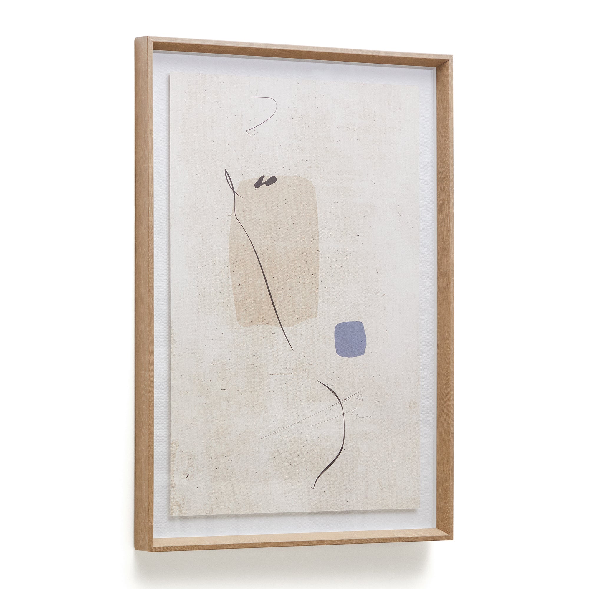 Sormi abstract beige painting 50 x 70 cm
