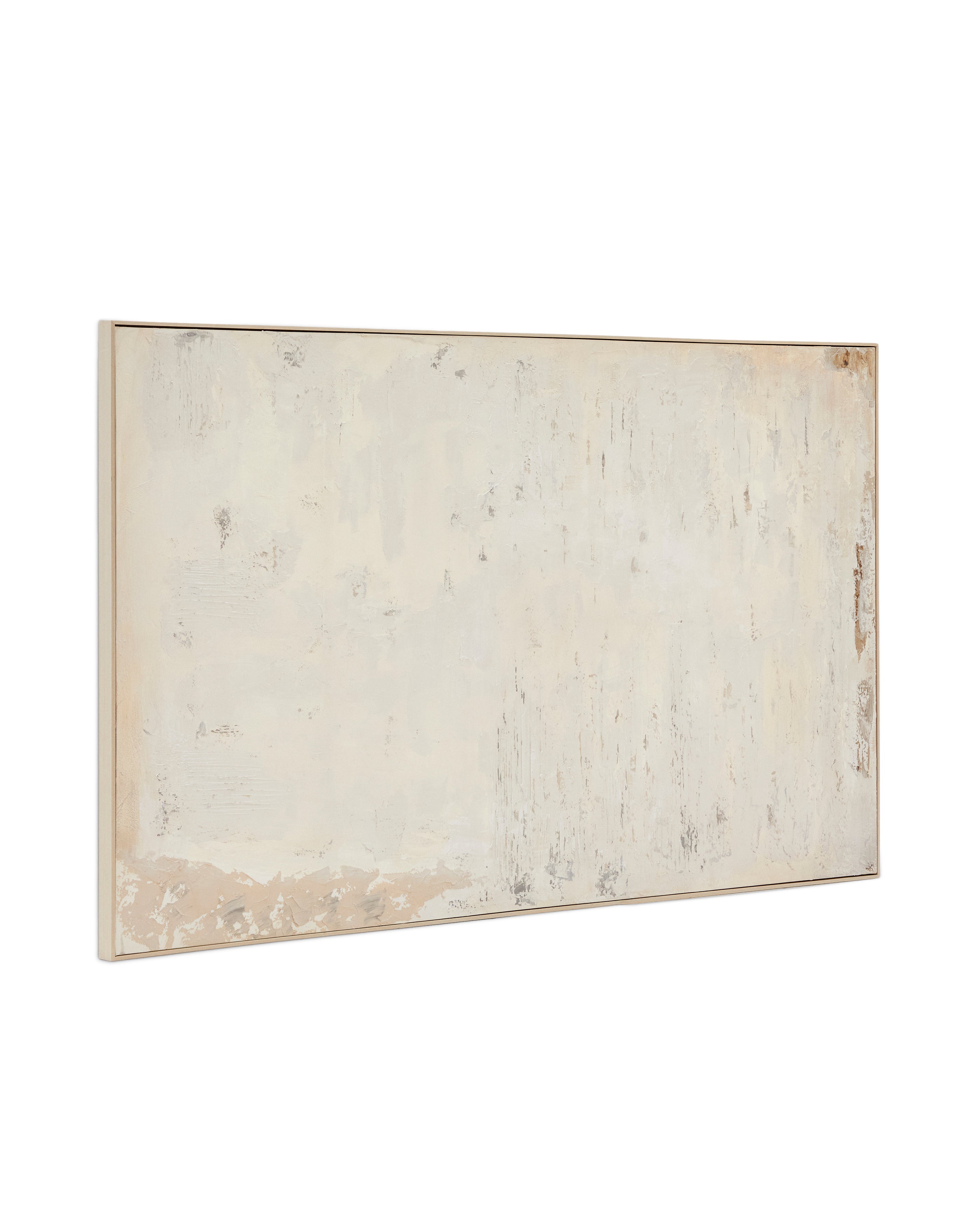 Silpa absztrakt festmény világos bézs színben 200 x 120 cm