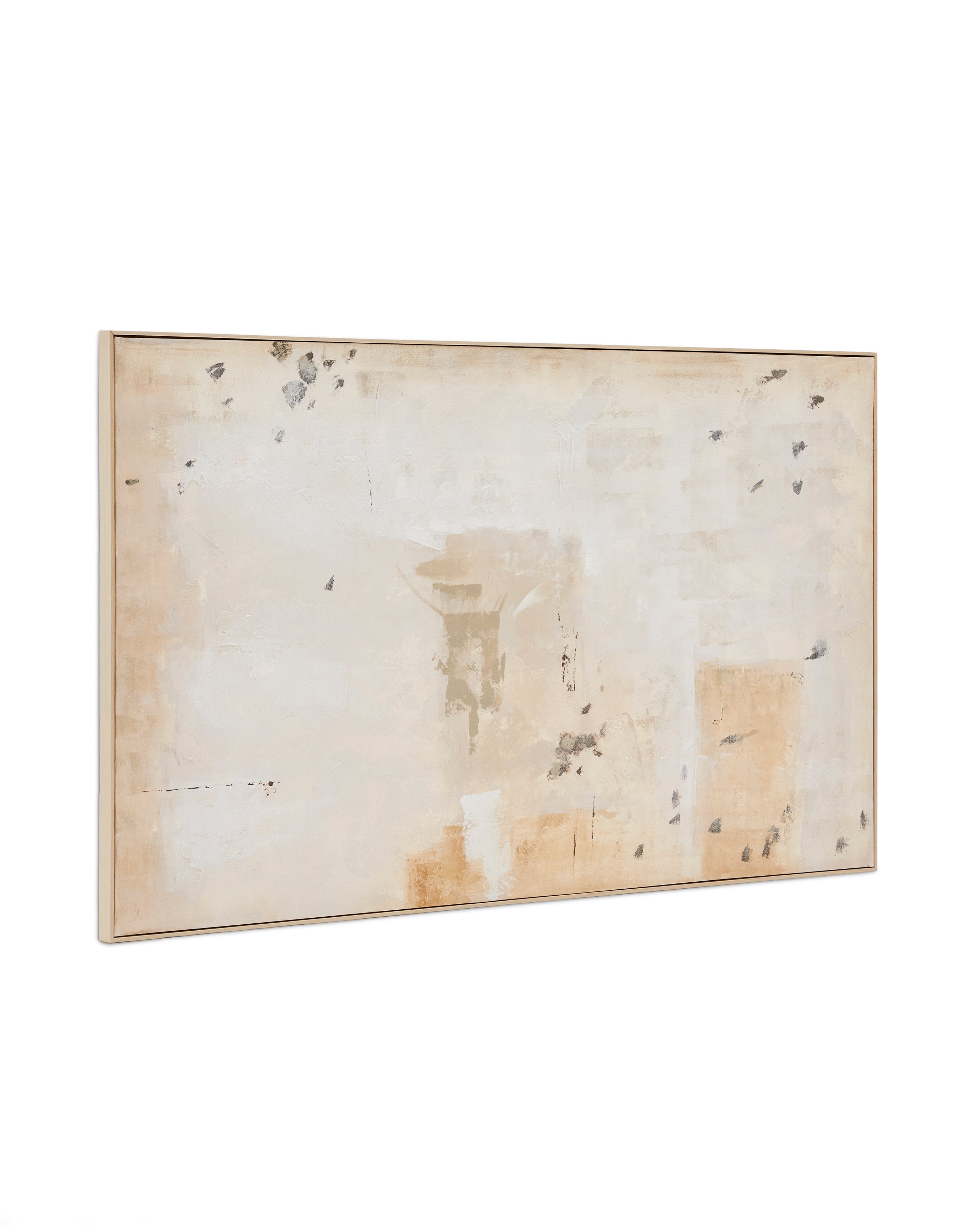 Silpa abstract painting dark beige 200 x 120 cm - Product Image