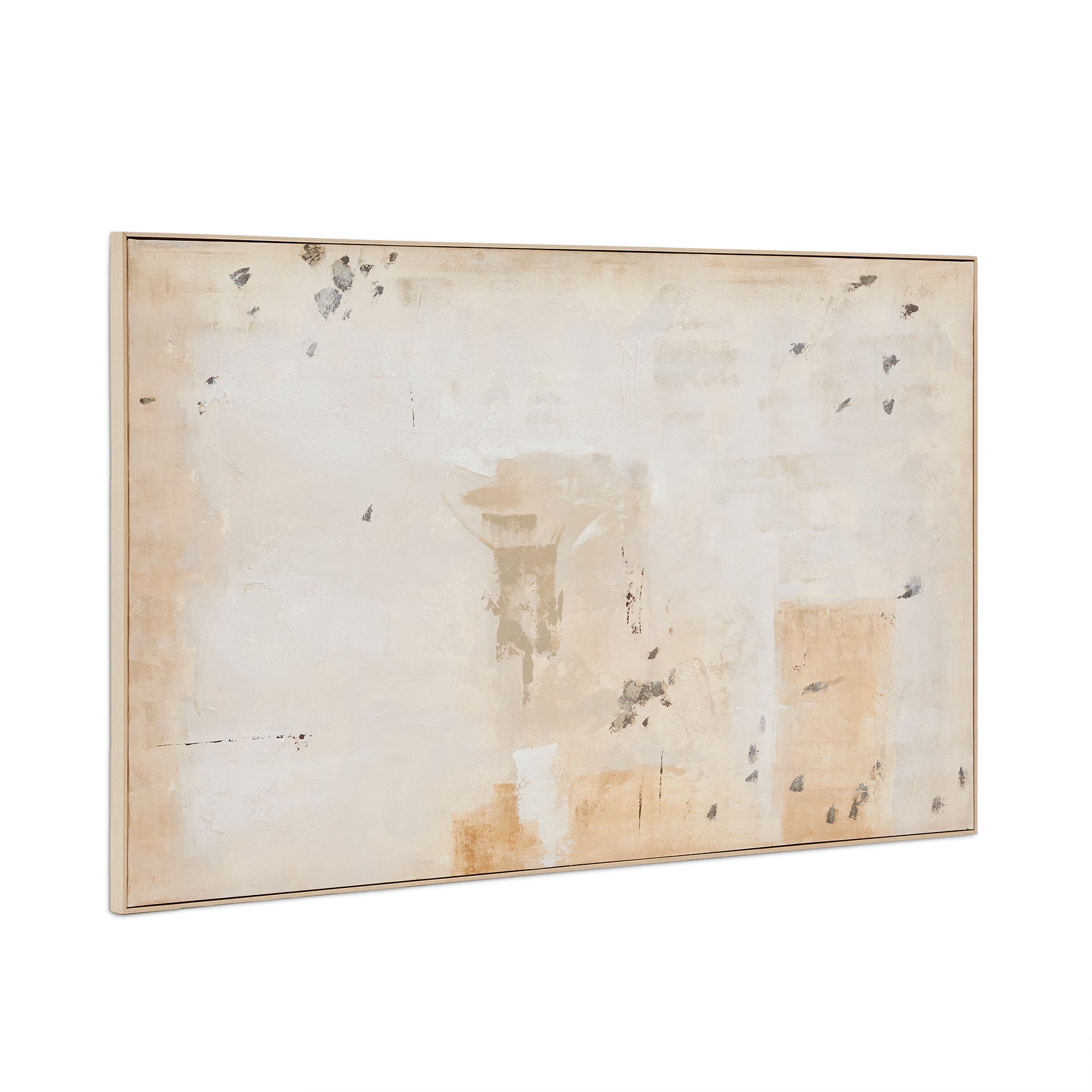 Silpa abstract painting dark beige 200 x 120 cm - Product Image