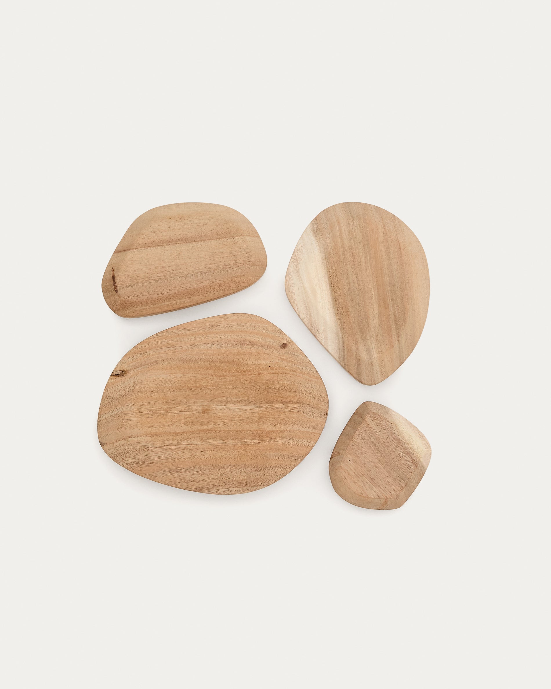 Selem Set of 4 mungur wood wall panels - Product View