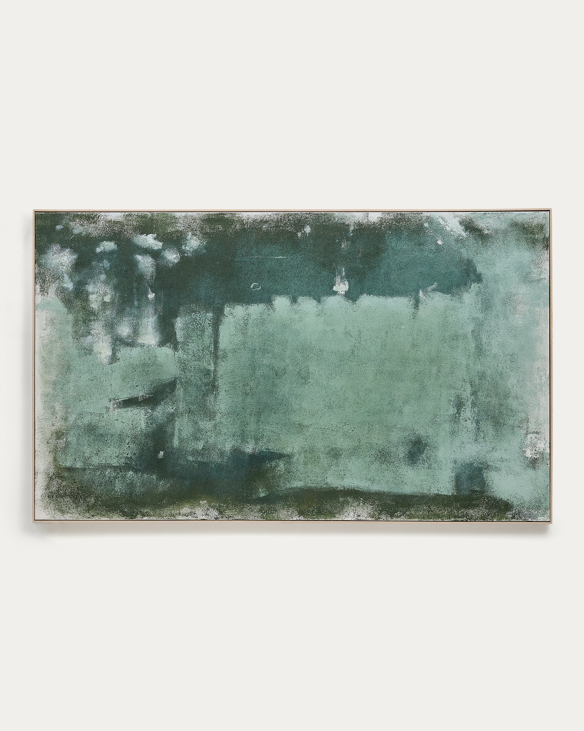 Selnar green abstract picture, 202 x 122 cm - Product View