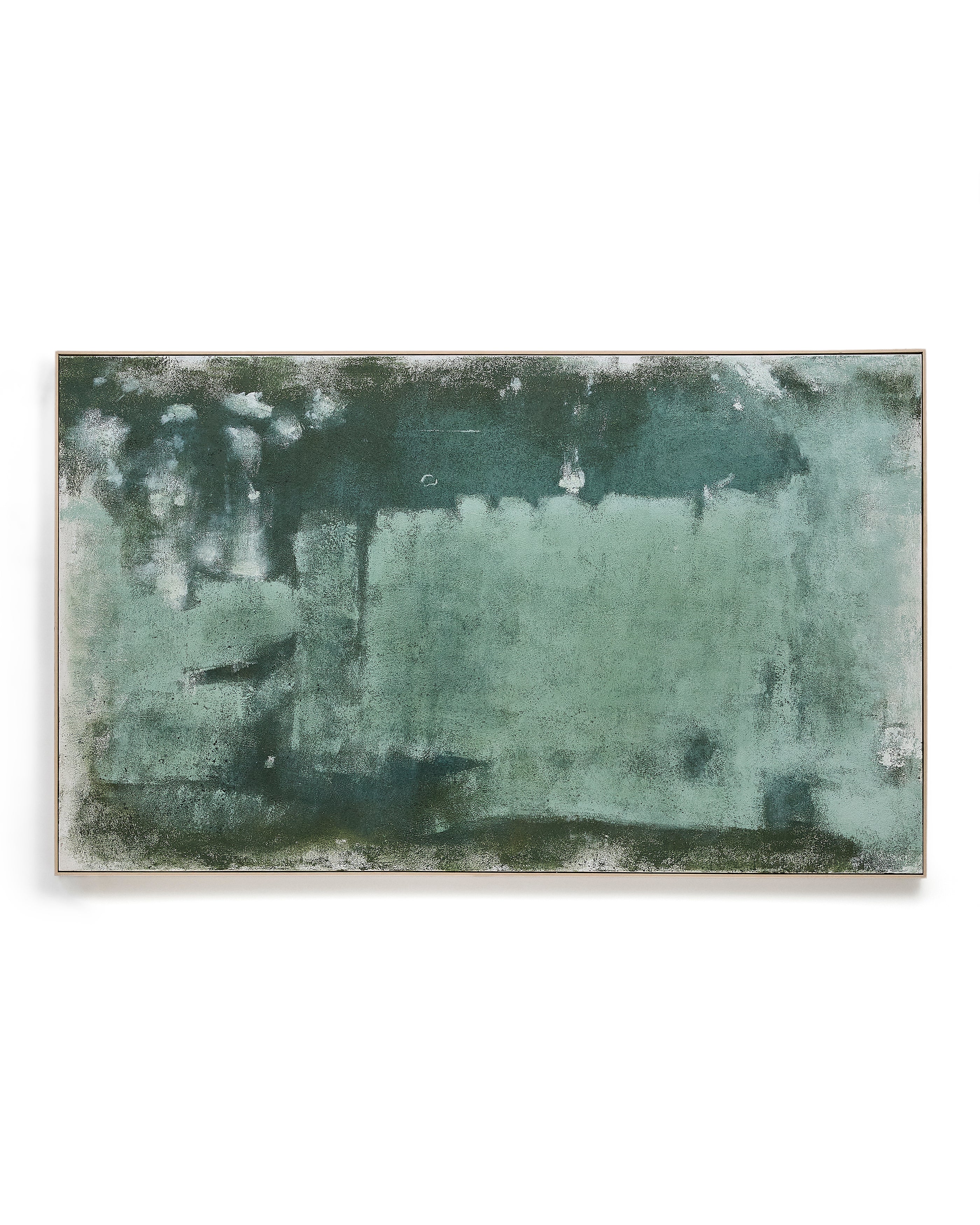 Selnar green abstract picture, 202 x 122 cm - Product Image