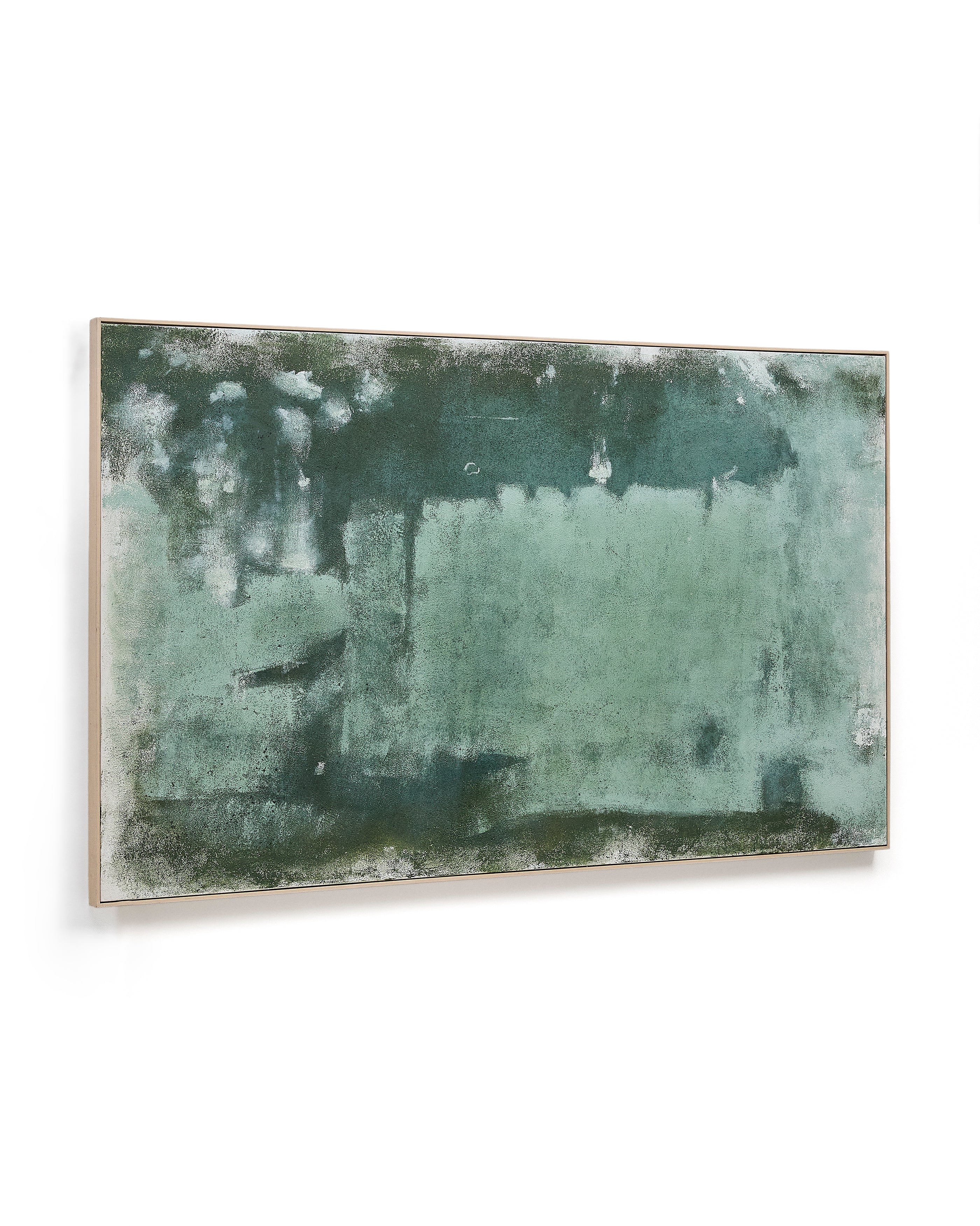 Selnar green abstract picture, 202 x 122 cm - Product Image