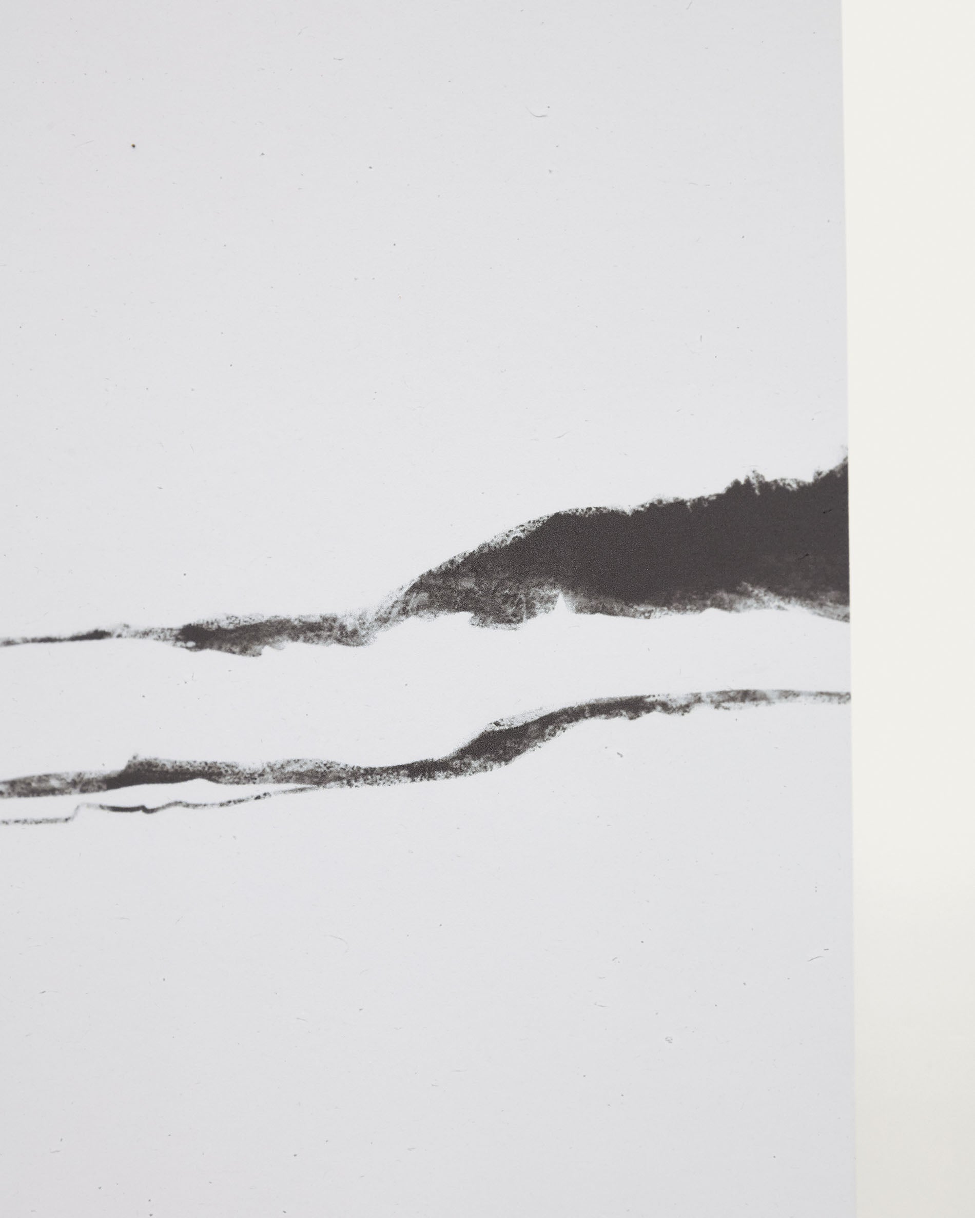 Istan white paper print, 21 x 28 cm - Detail