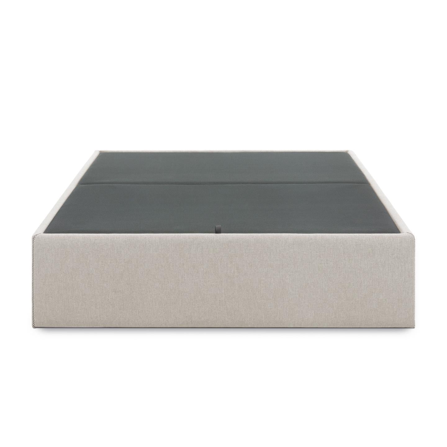 Matters ottoman bed base in beige for a 140 x 190 cm mattress - Product Image