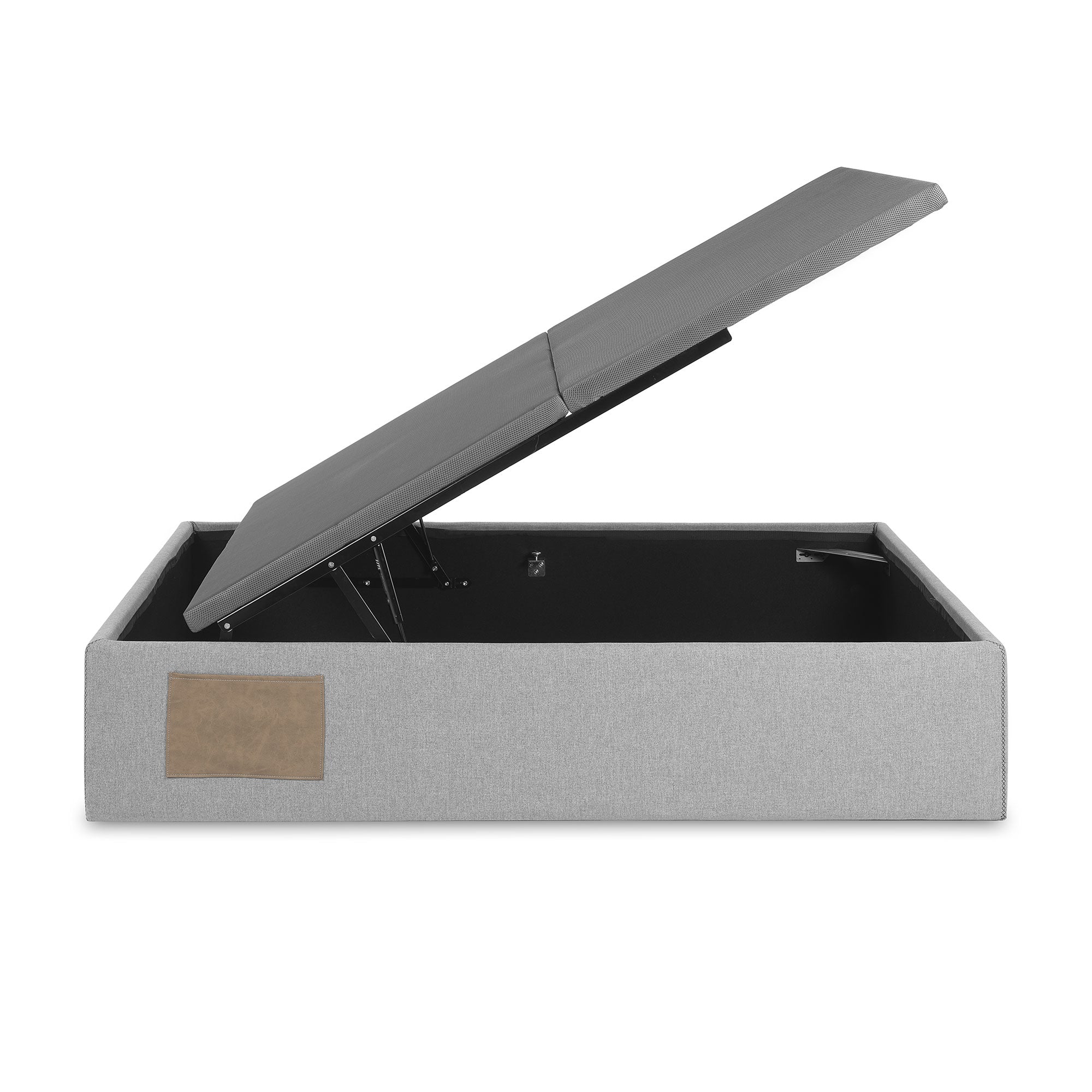 Matters ottoman bed base in grey for a 150 x 190 cm mattress - Product Image