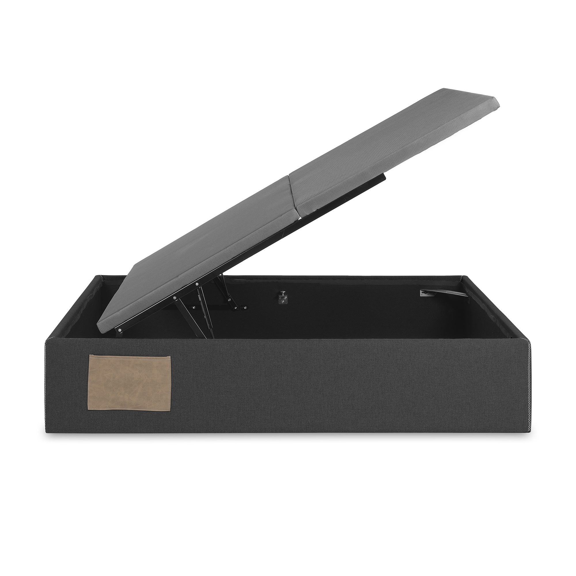 Matters ottoman bed base in black for a 160 x 200 cm mattress - Product Image