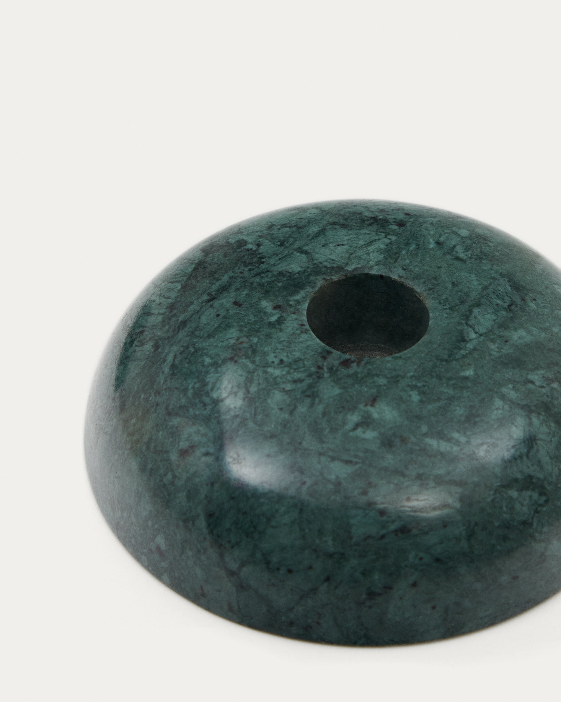 Sintia green marble candle holder 3 cm