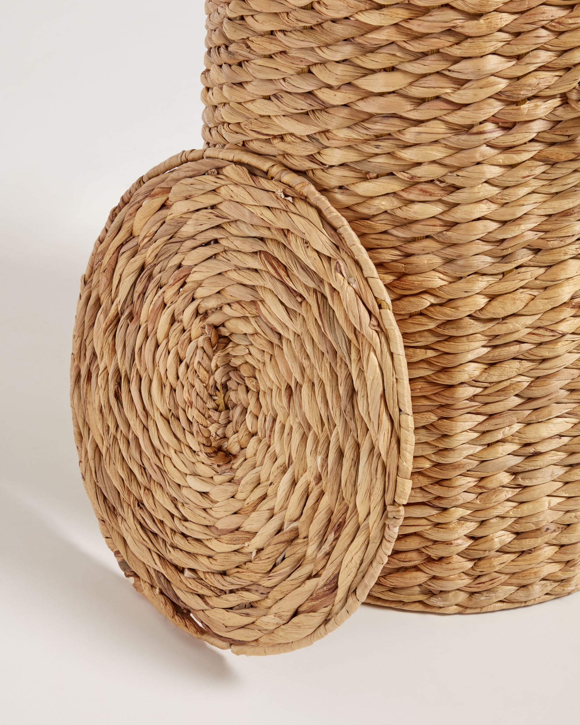 Yessira natural fibre clothes basket, 55 cm - Detail