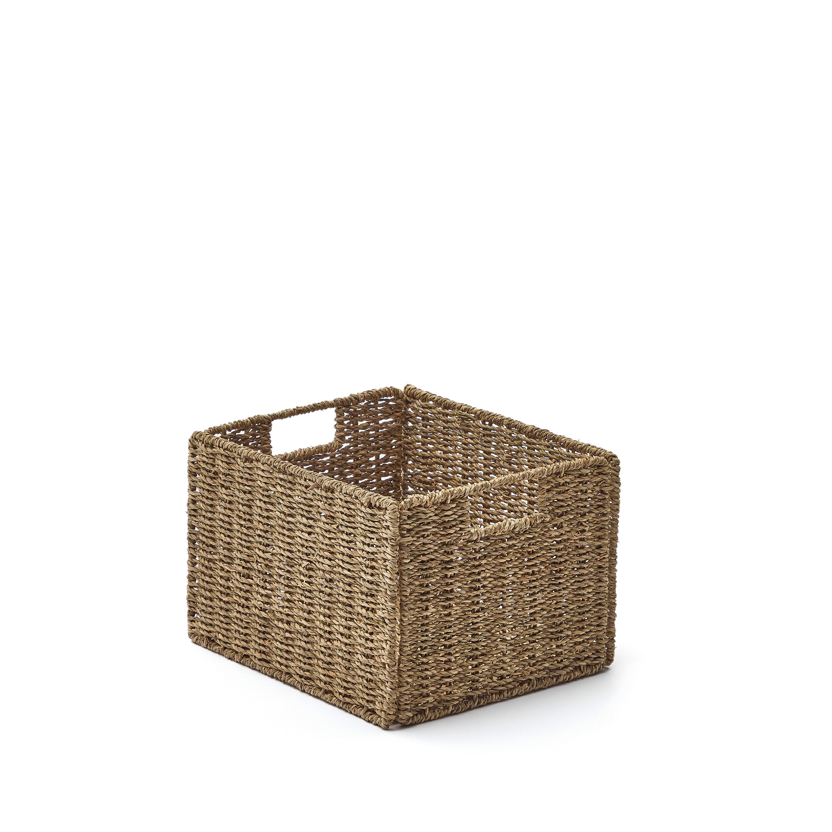 Tossa natural fibre folding box, 32 x 27 cm - Product Image
