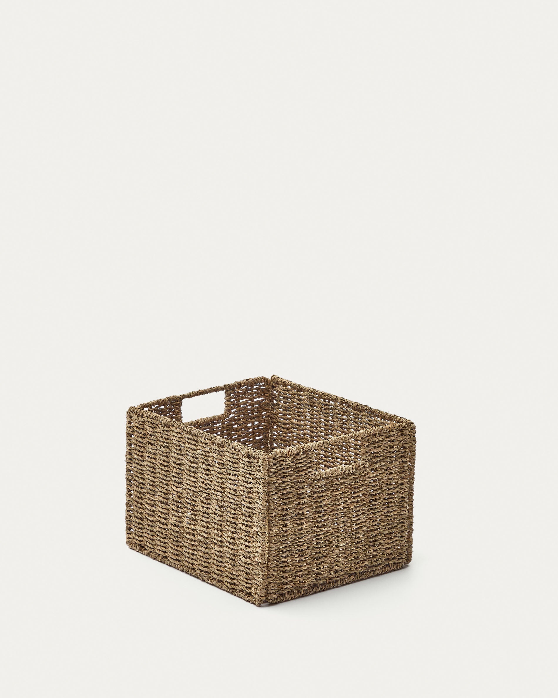 Tossa natural fibre folding box, 32 x 27 cm - Product View