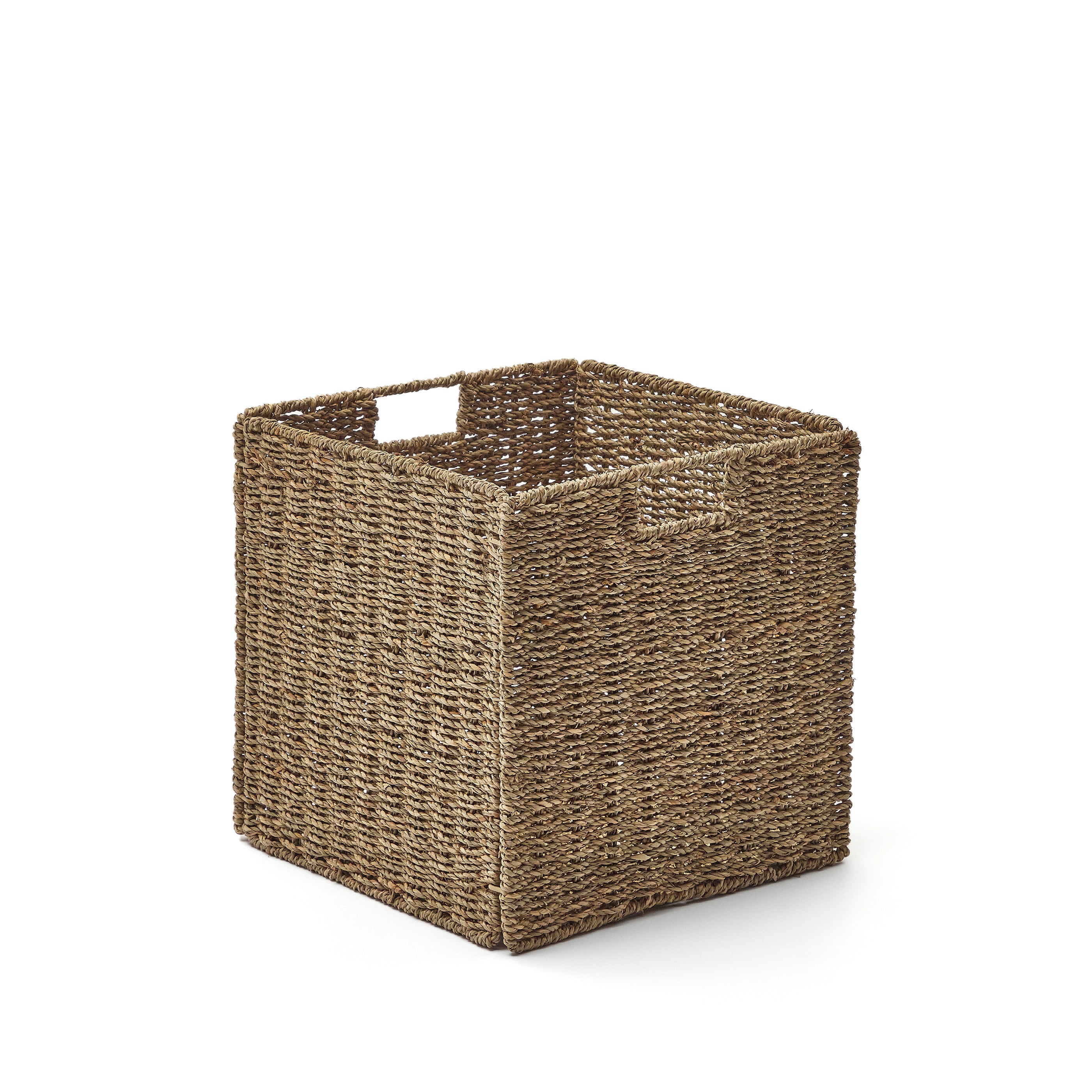 Tossa natural fiber folding box, 32 x 33 cm - Product Image