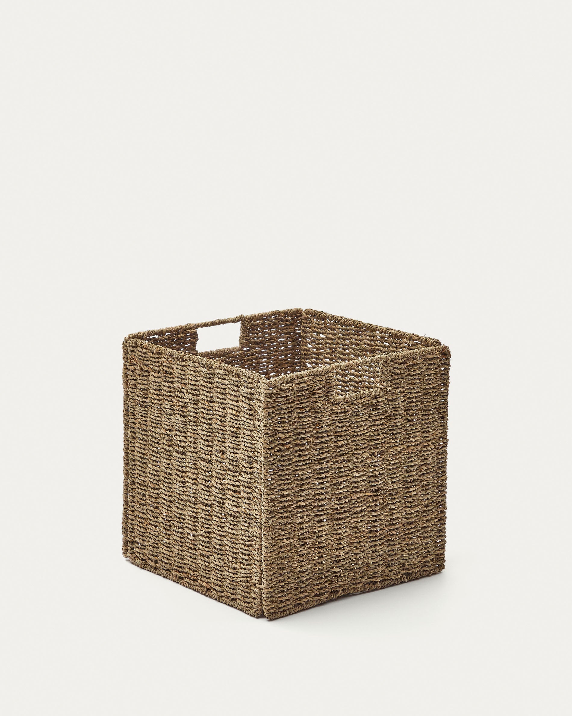 Tossa natural fiber folding box, 32 x 33 cm - Product View