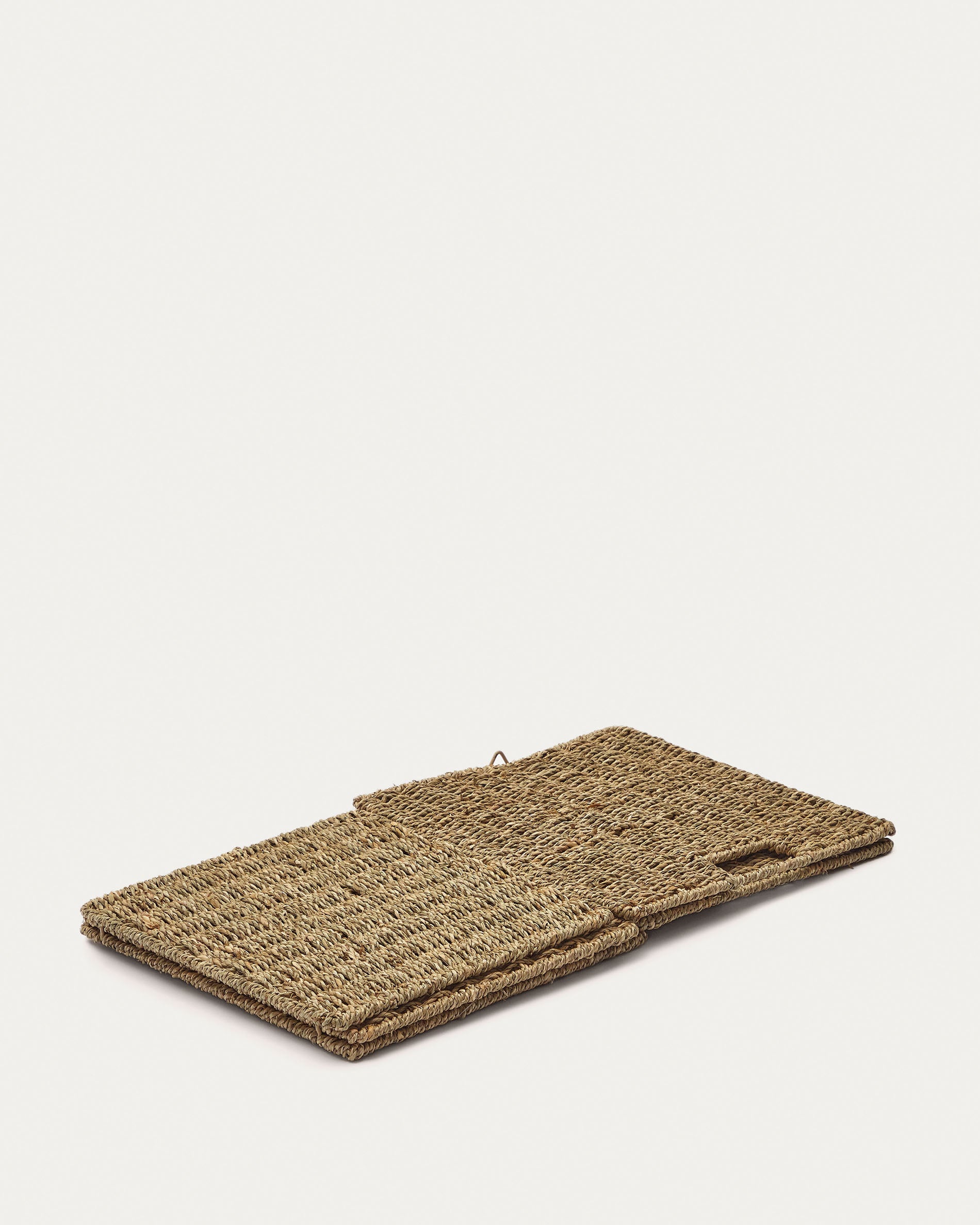 Tossa natural fiber folding box, 32 x 33 cm - Product View