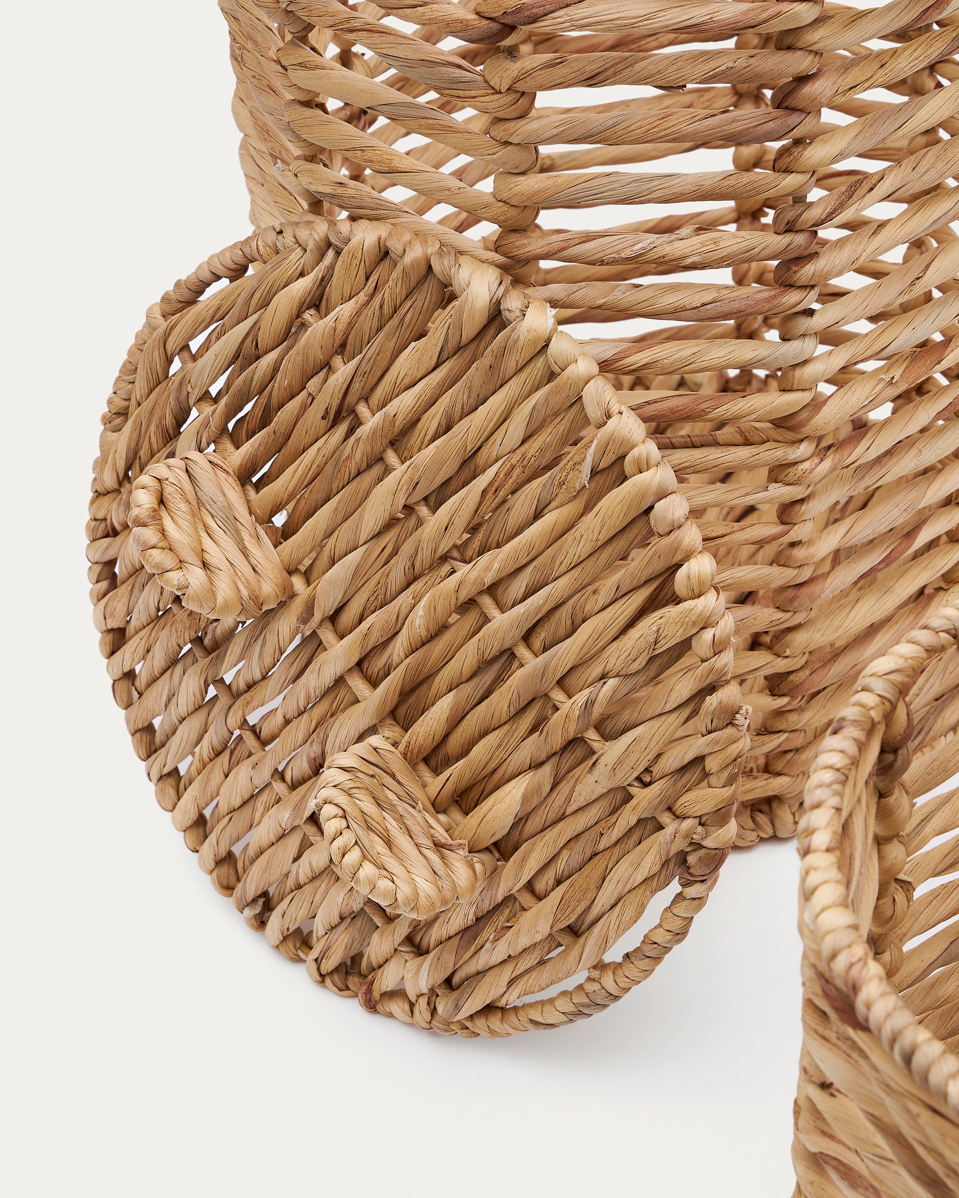 Venezia set of 2 natural fibre children's baskets 40cm / 50cm - Detail