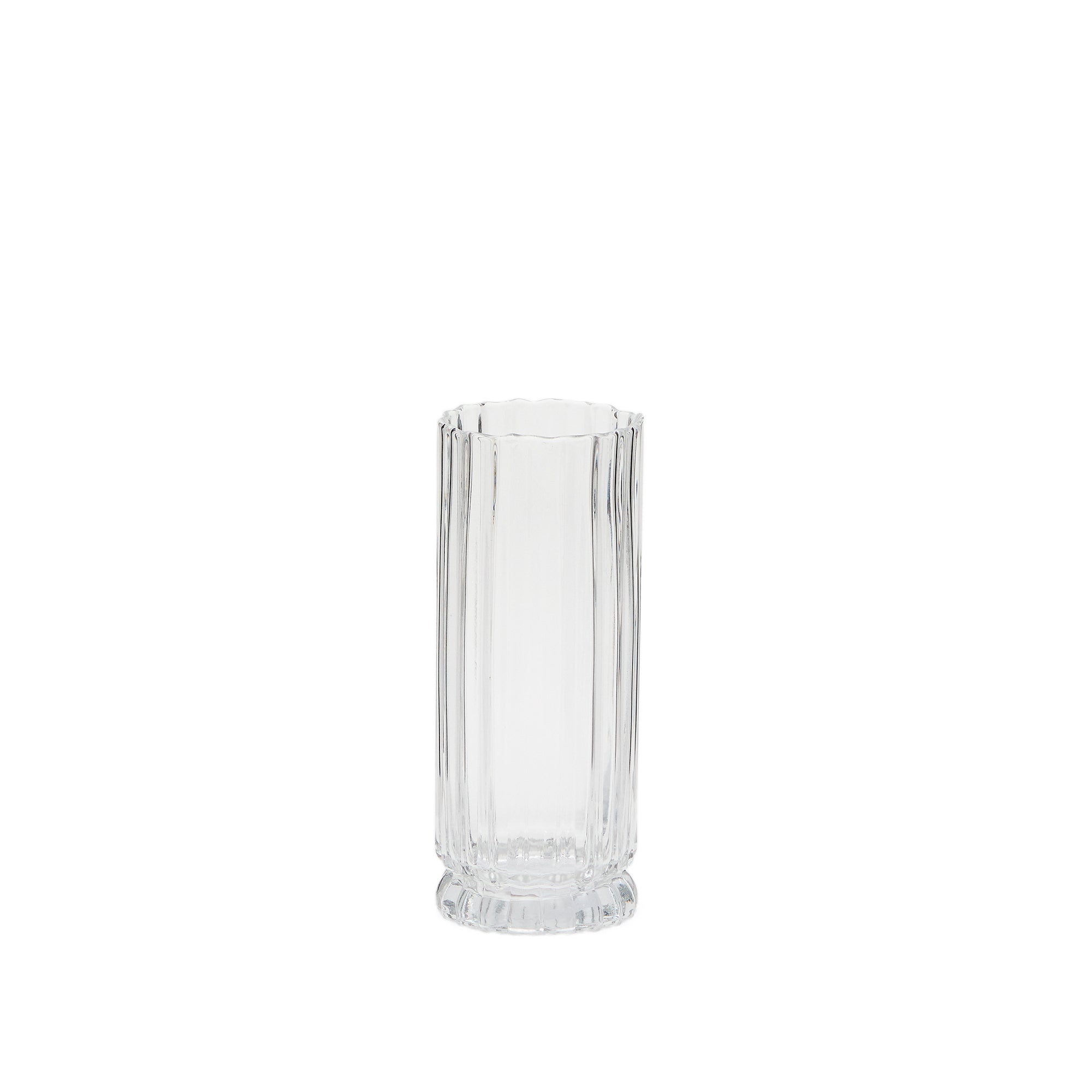 Neblan transparent glass vase, 25.5 cm - Product Image