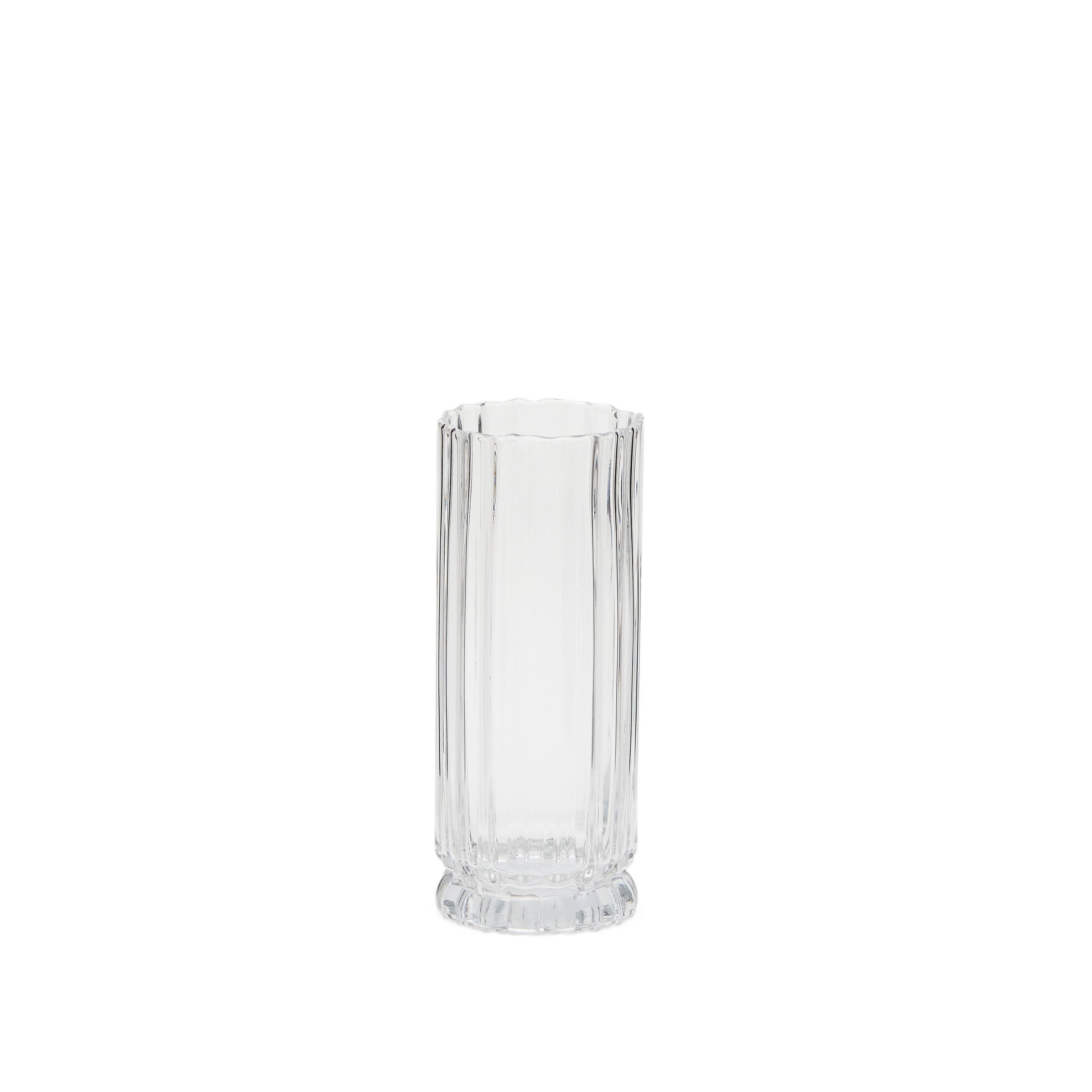 Neblan transparent glass vase, 25.5 cm - Product Image
