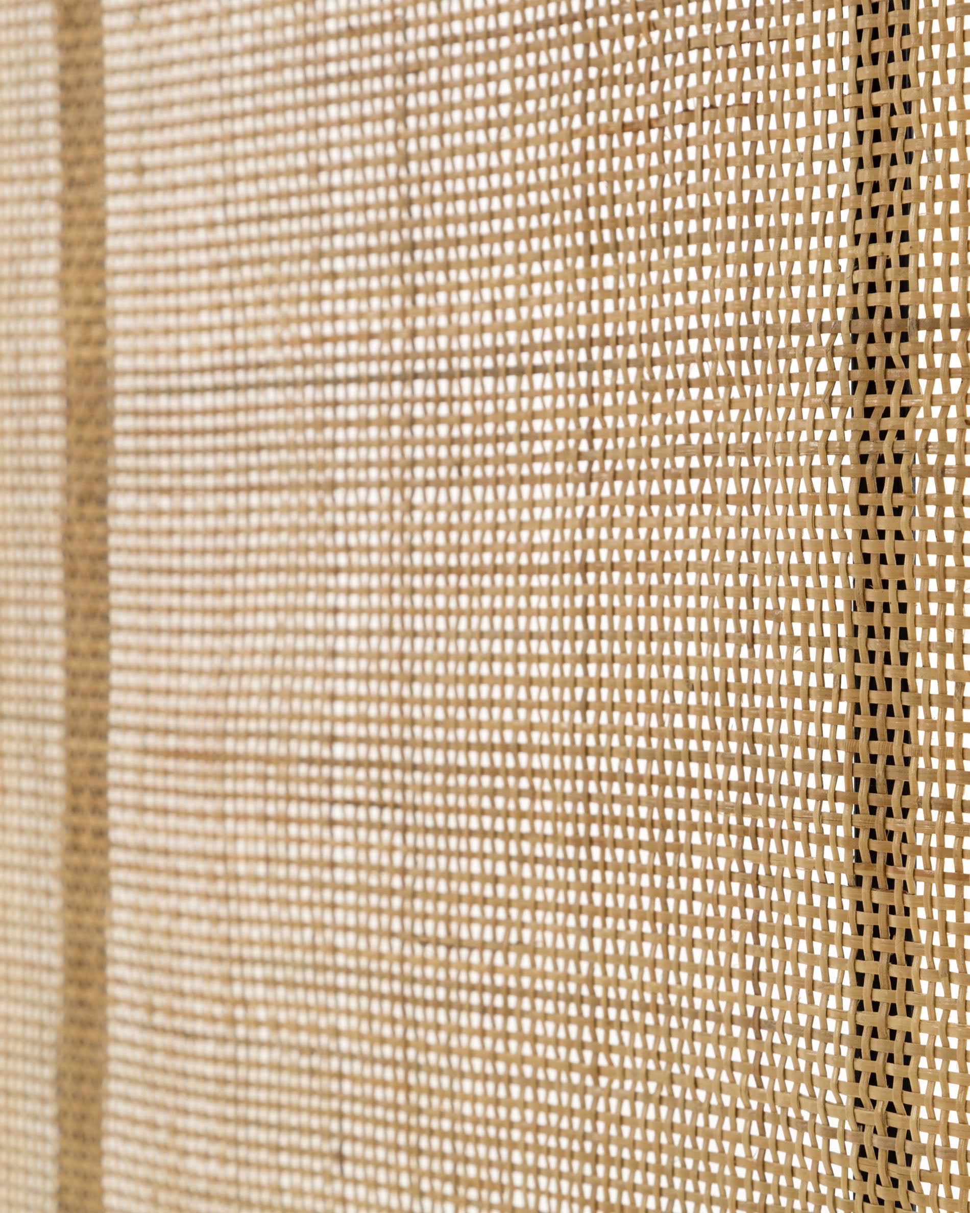 Lalita rattan headboard with a black finish, for 160 cm beds - Detail