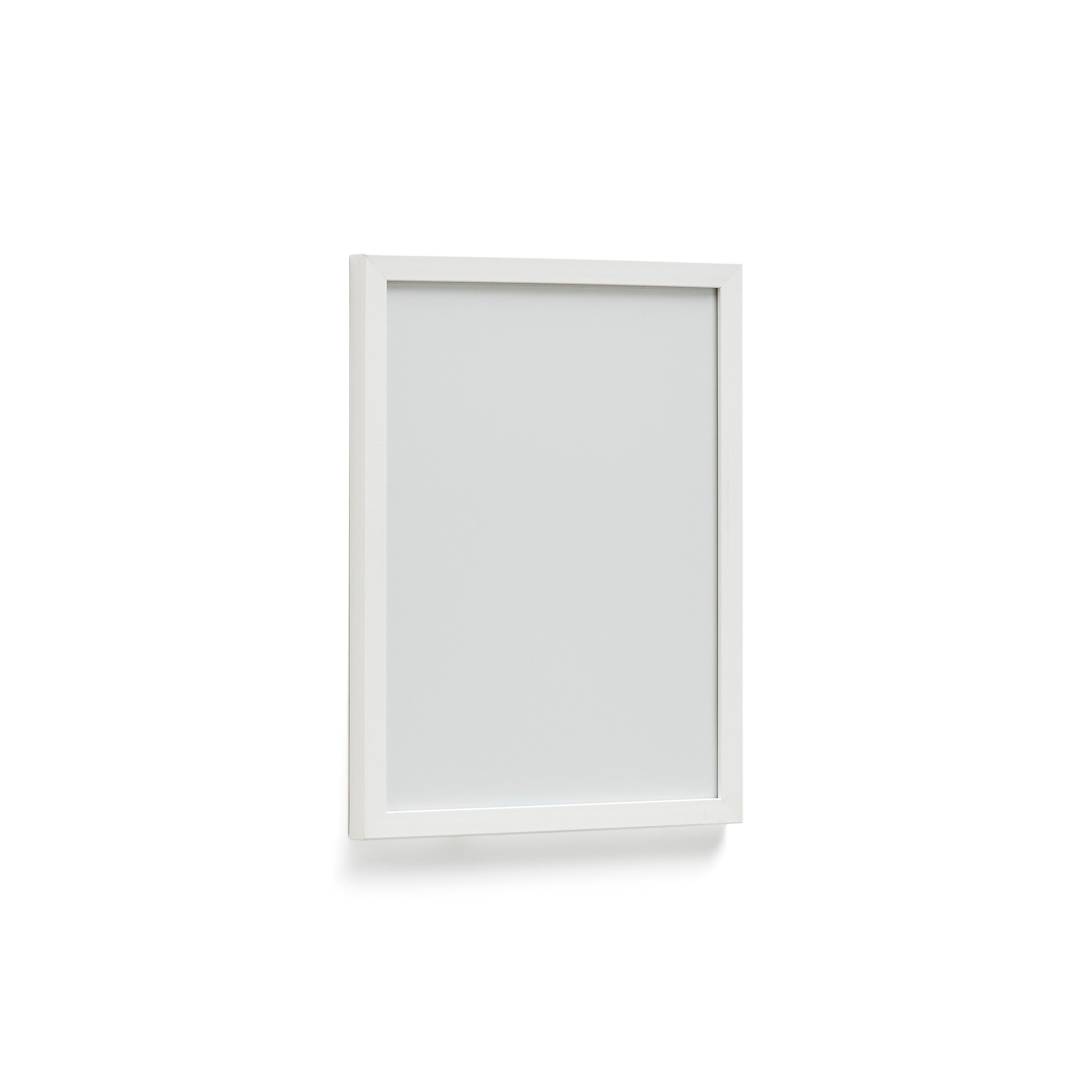 Neale wooden photo frame with white coating, 29.8 x 39.8 cm