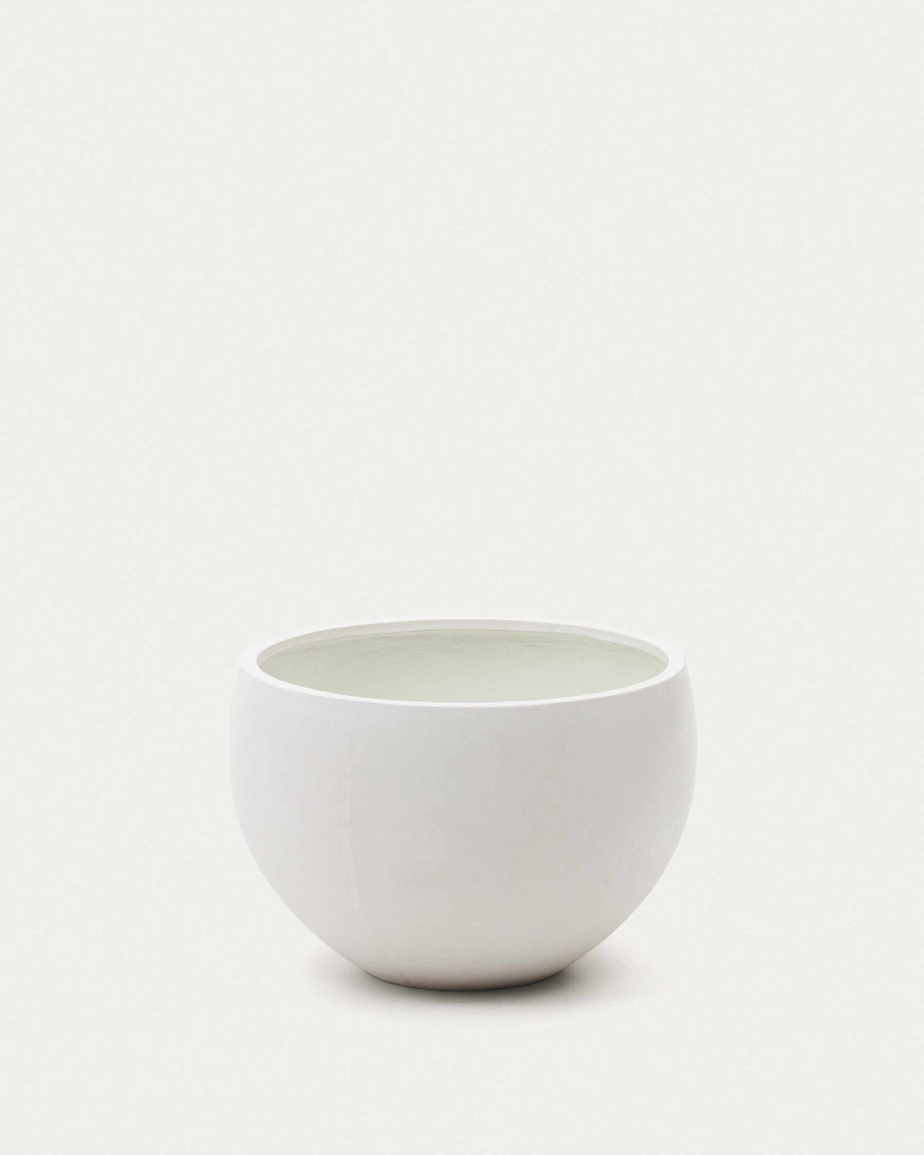 Grau White Cement Planter Ø 72 cm - Product View