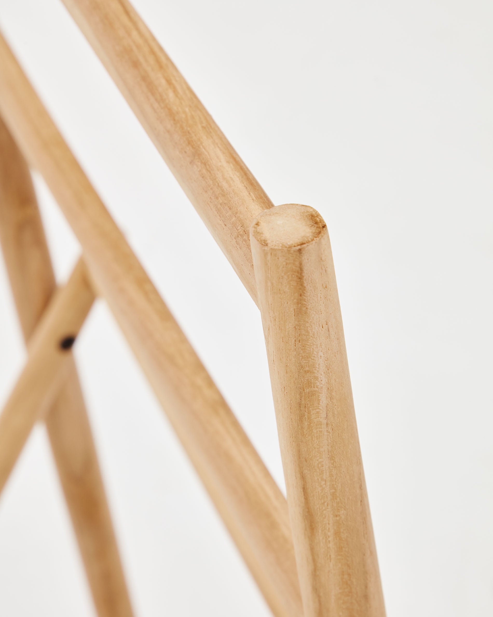 Roxana towel rack in solid teak, 50 x 95 cm - Detail