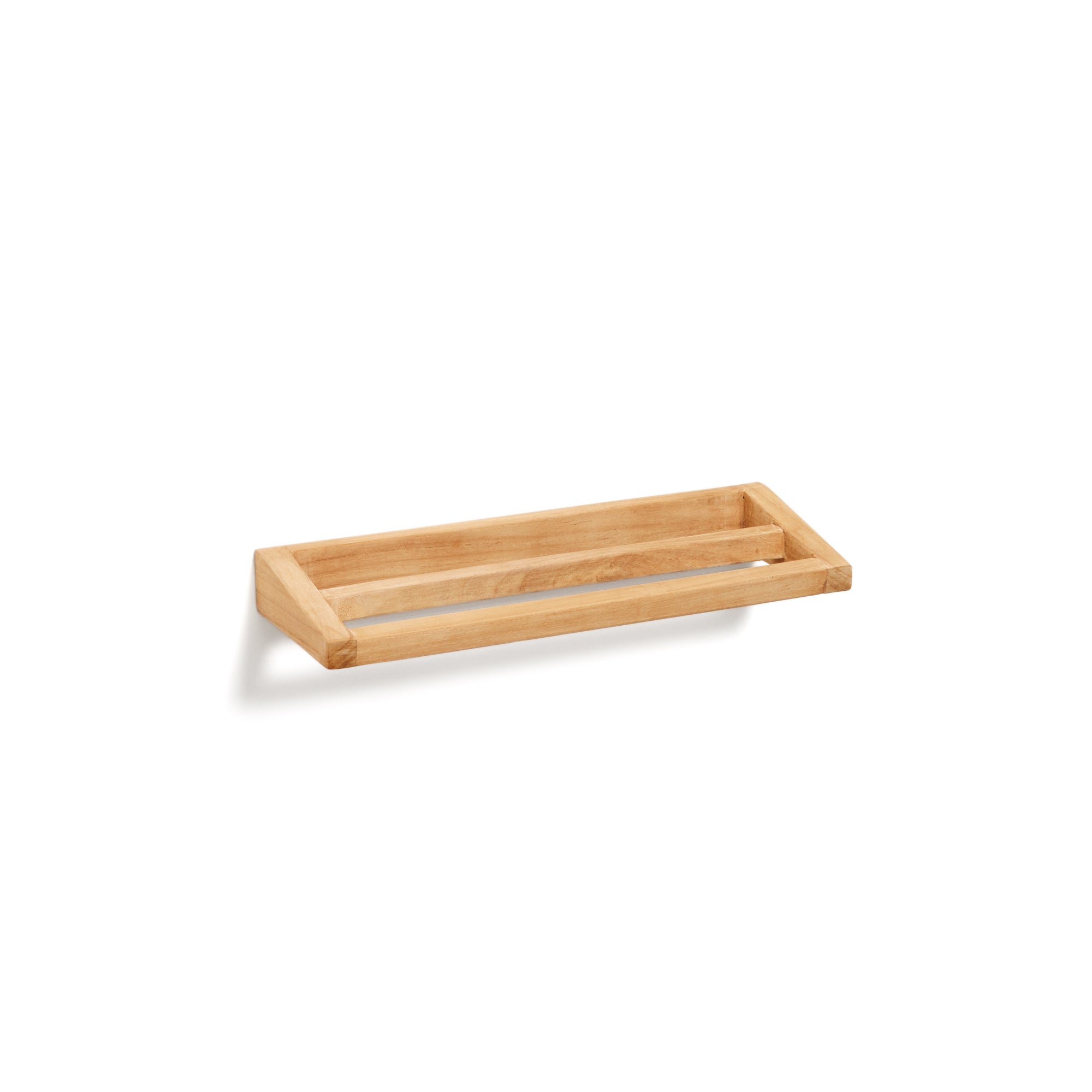 Vedel solid teak towel rack, 40 x 5 cm - Product Image