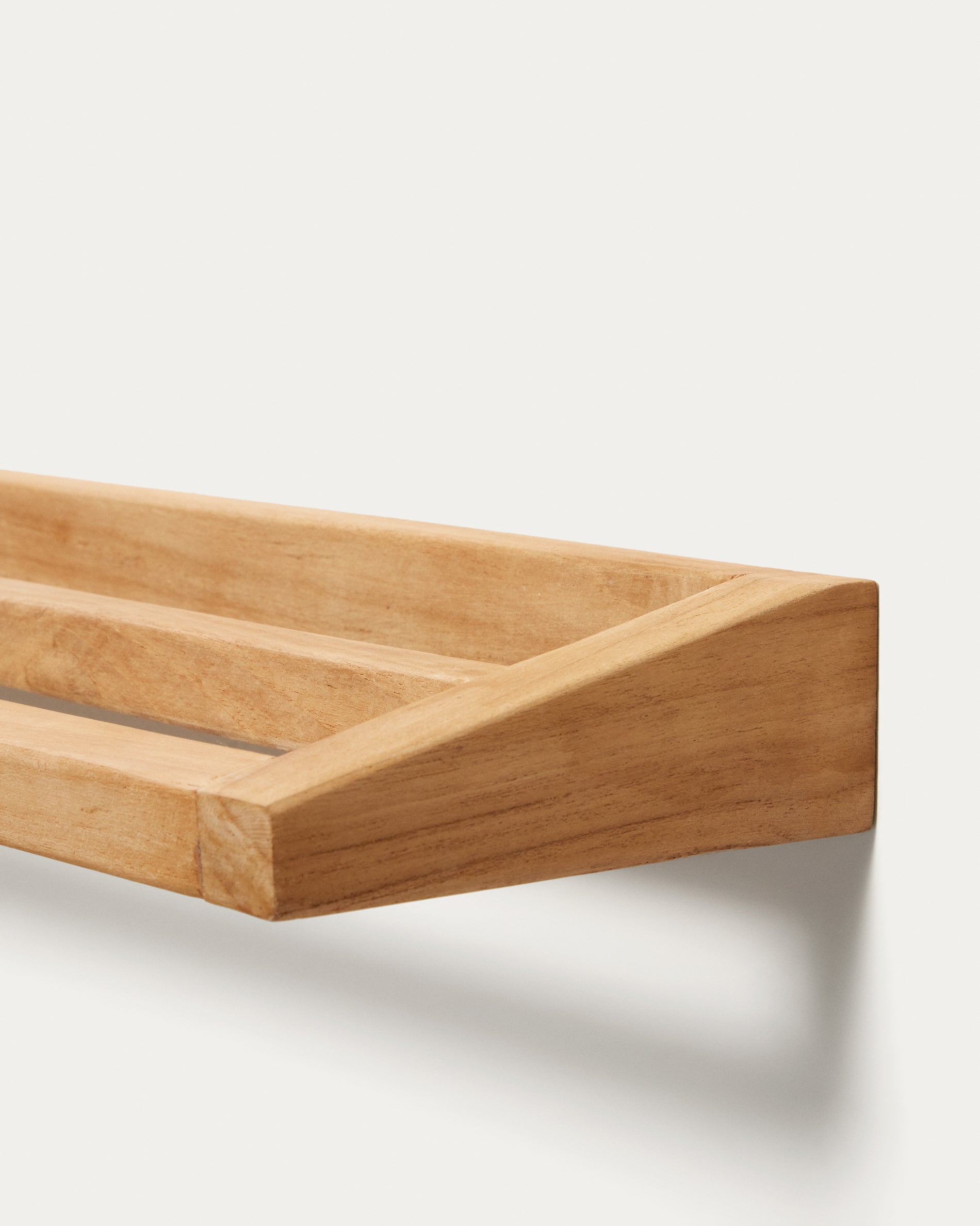 Vedel solid teak towel rack, 40 x 5 cm - Detail