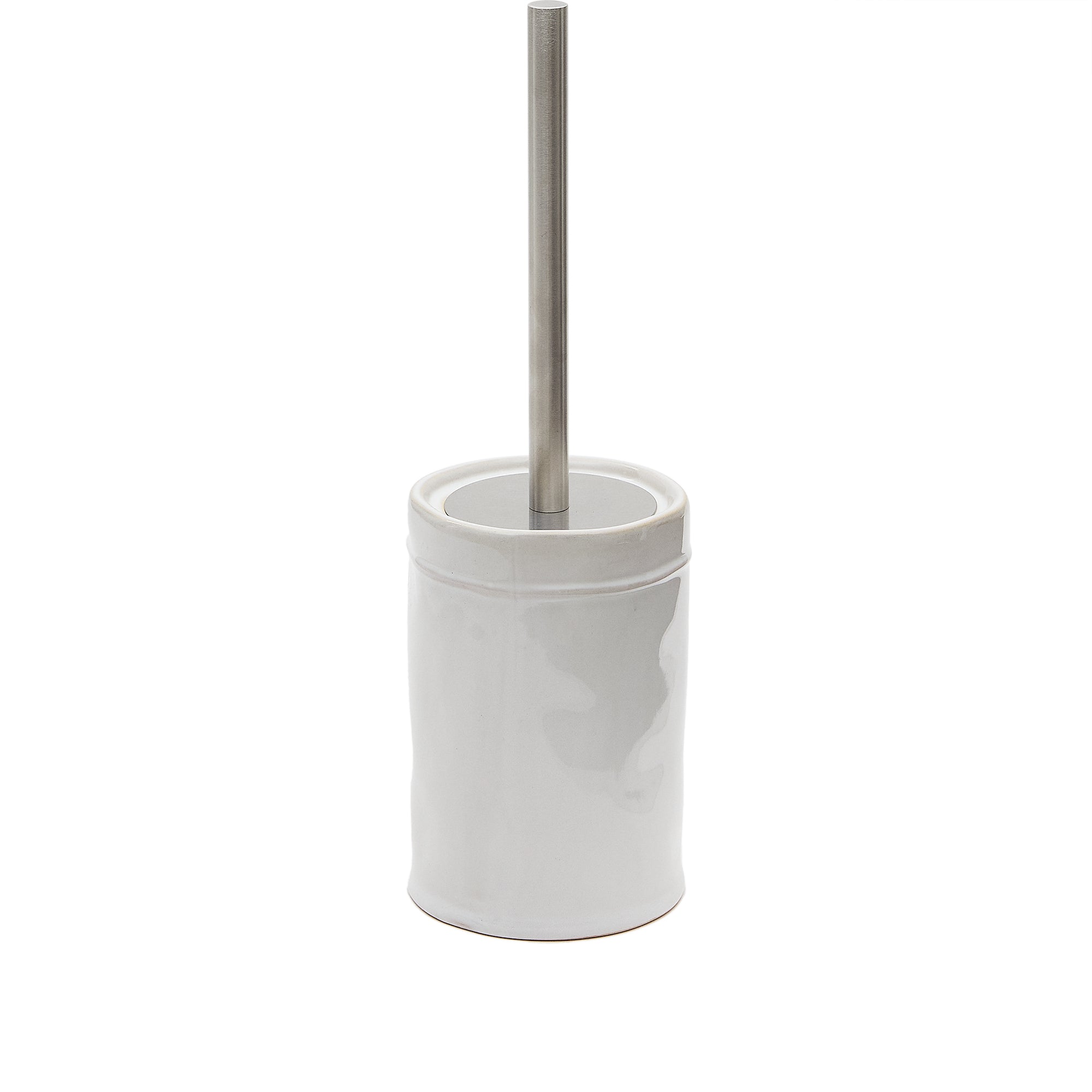 Savel Grey Stoneware Toilet Brush - Product Image