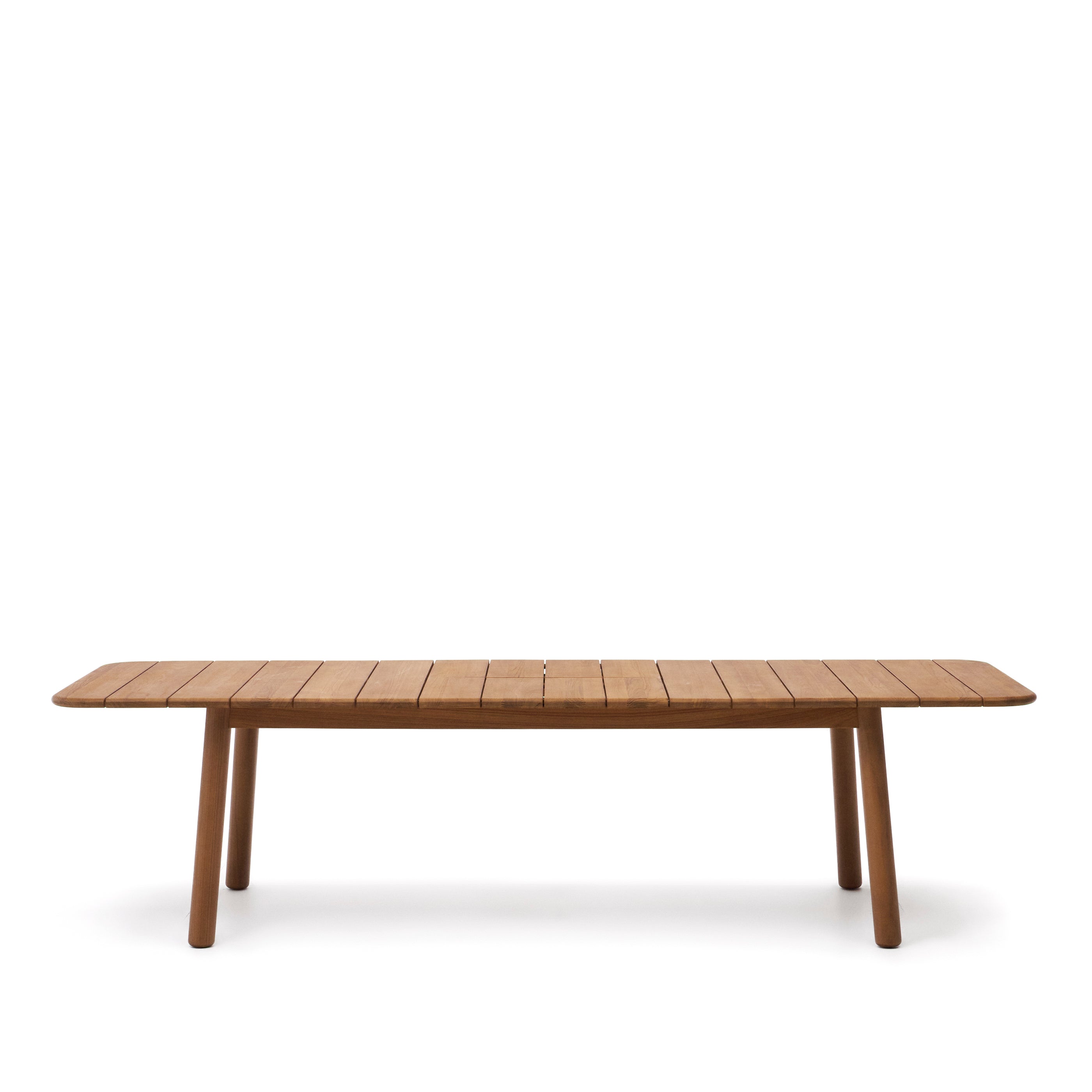 Turqueta extendable table made from solid teak wood, 220 (294) x 100 cm, FSC 100% - Product Image