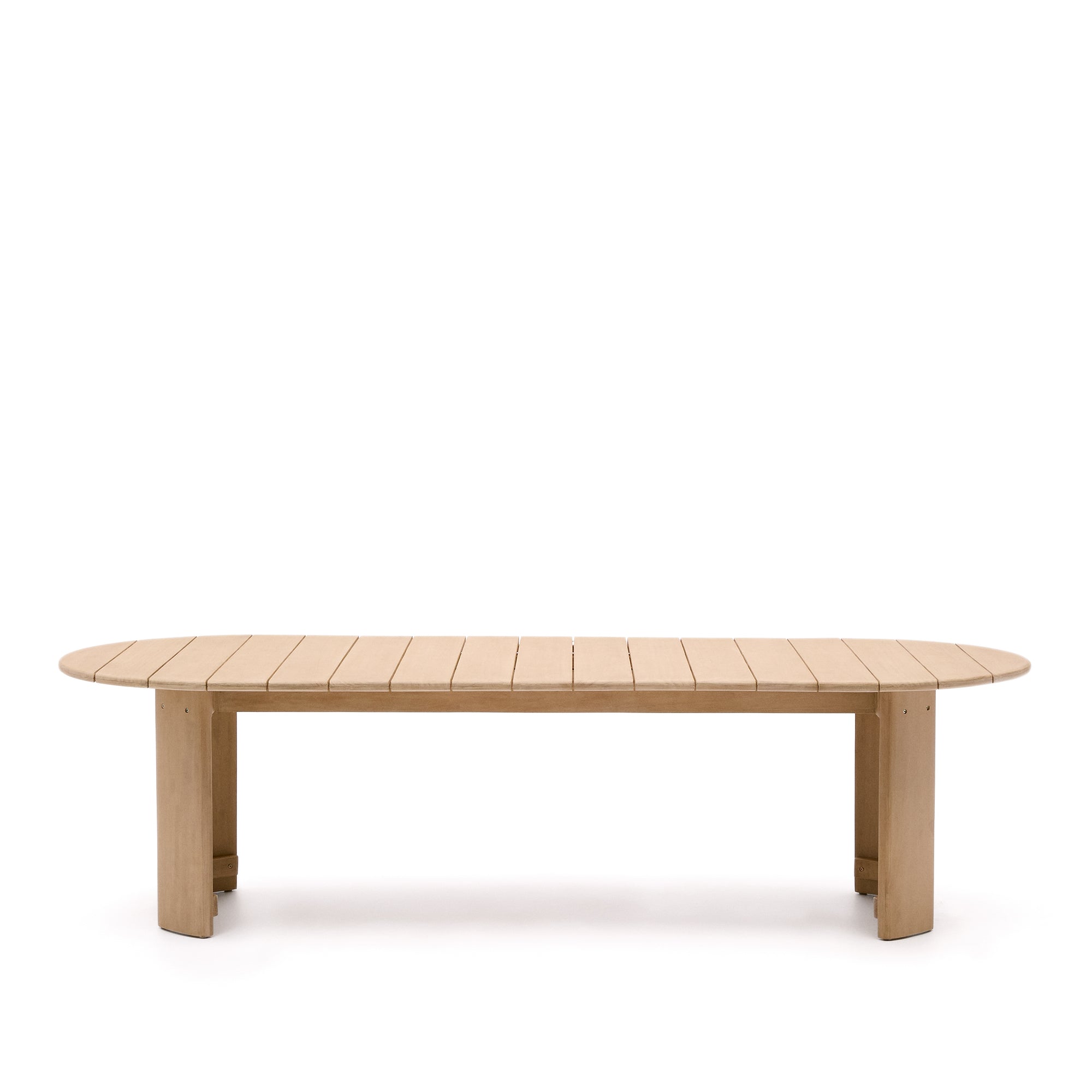 Xoriguer asztal szilárd eukaliptusz fából, 280 x 110 cm, 100% FSC