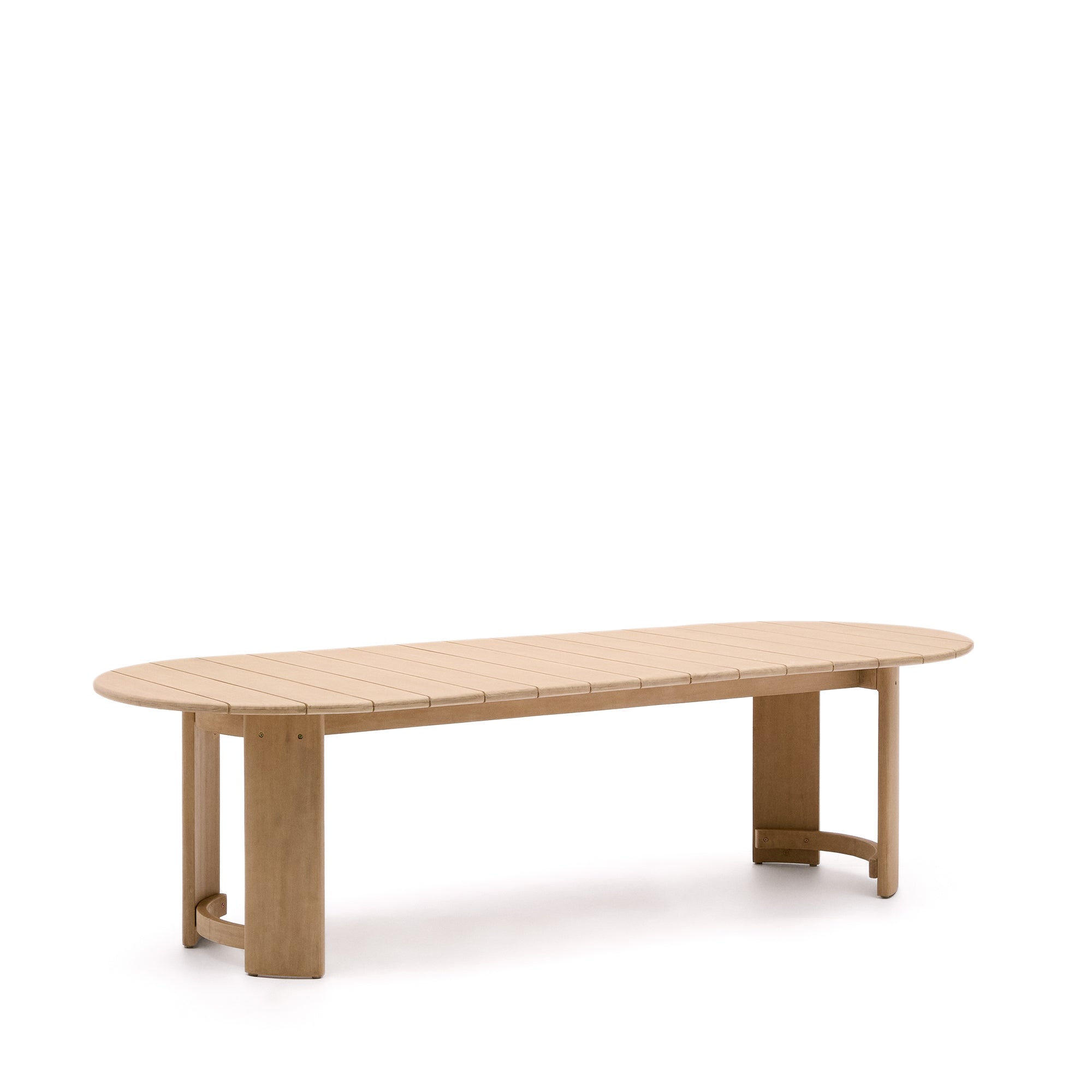 Xoriguer table made of solid eucalyptus wood, 280 x 110 cm, FSC 100% - Product Image