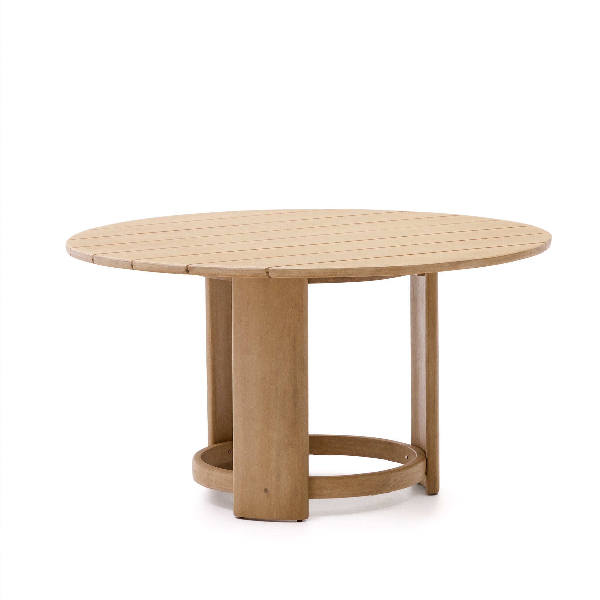 Xoriguer kerek asztal szilárd eukaliptusz fából Ø140 cm 100% FSC