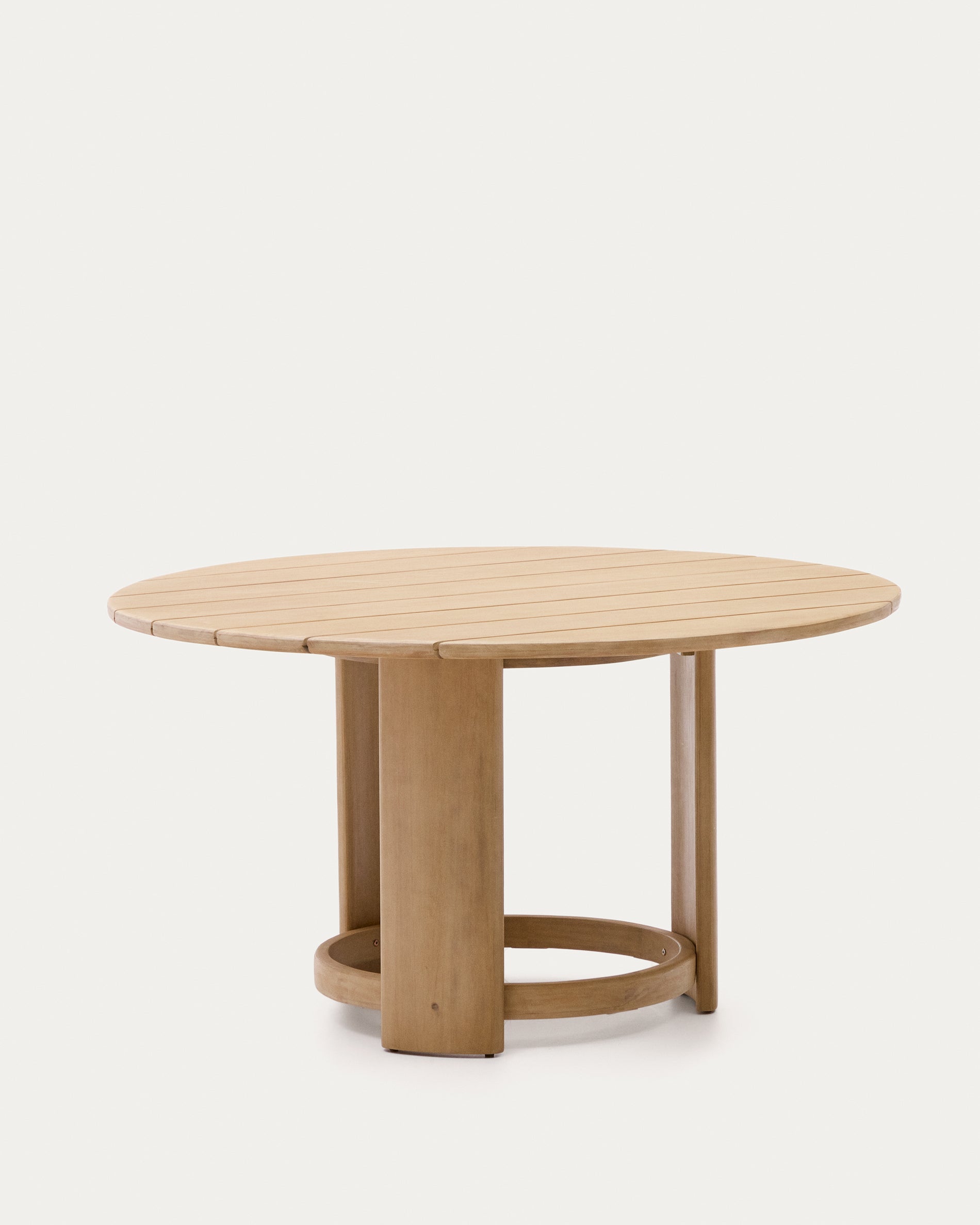 Xoriguer kerek asztal szilárd eukaliptusz fából Ø140 cm 100% FSC