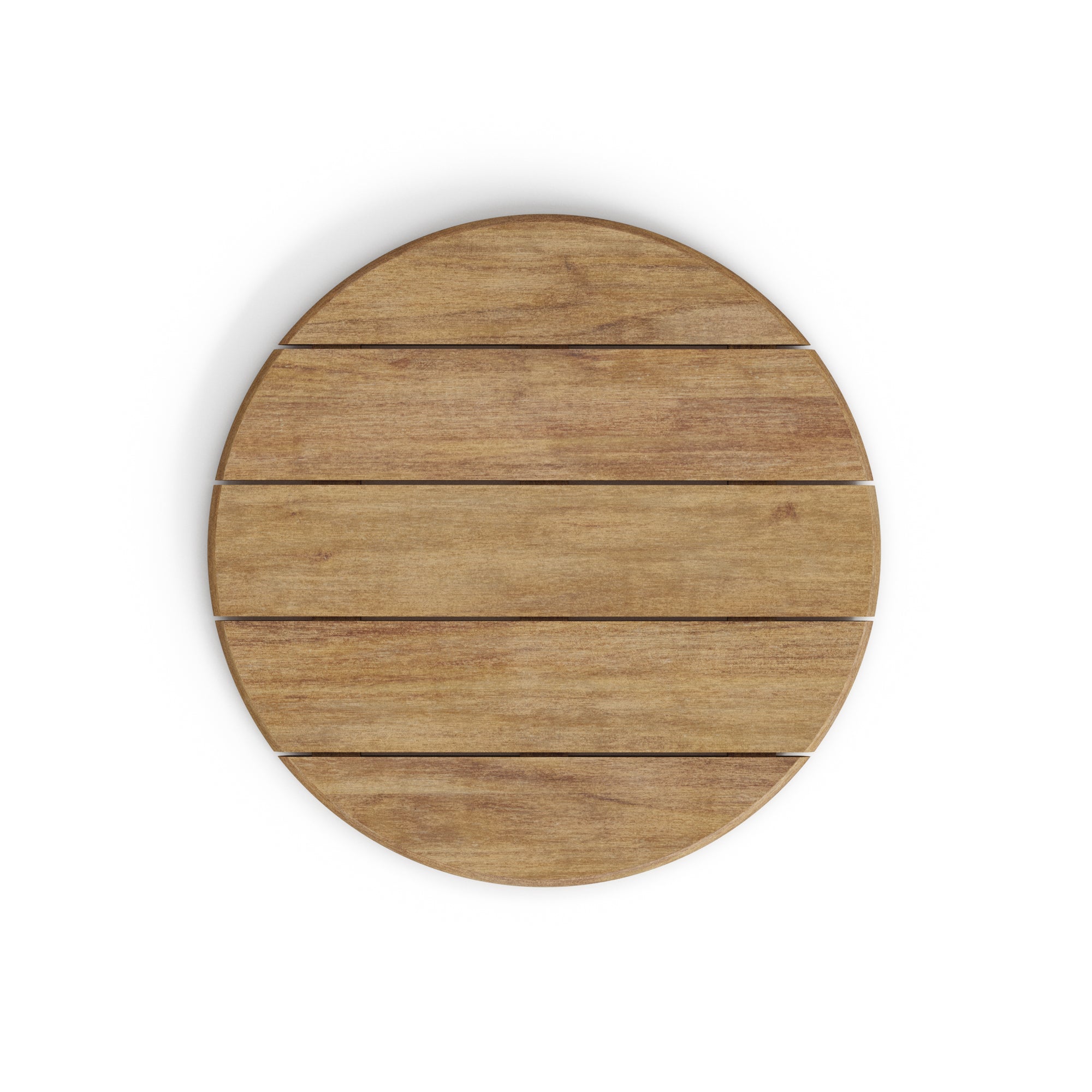 Saura high bar table black steel frame and natural finish acacia top, 95xØ70cm FSC 100% - Product Image