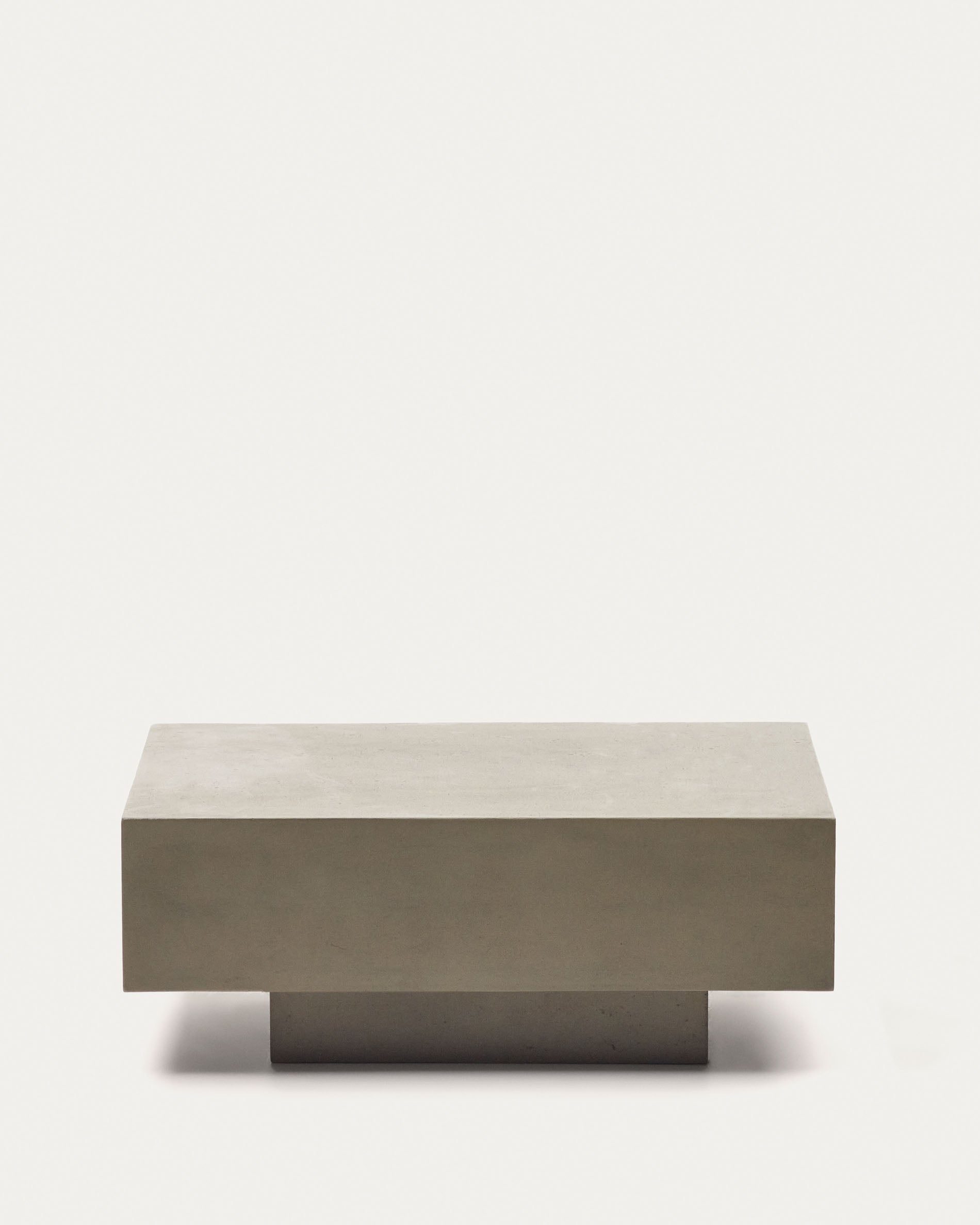 Rustella cement coffee table, 80 x 60 cm - Product View