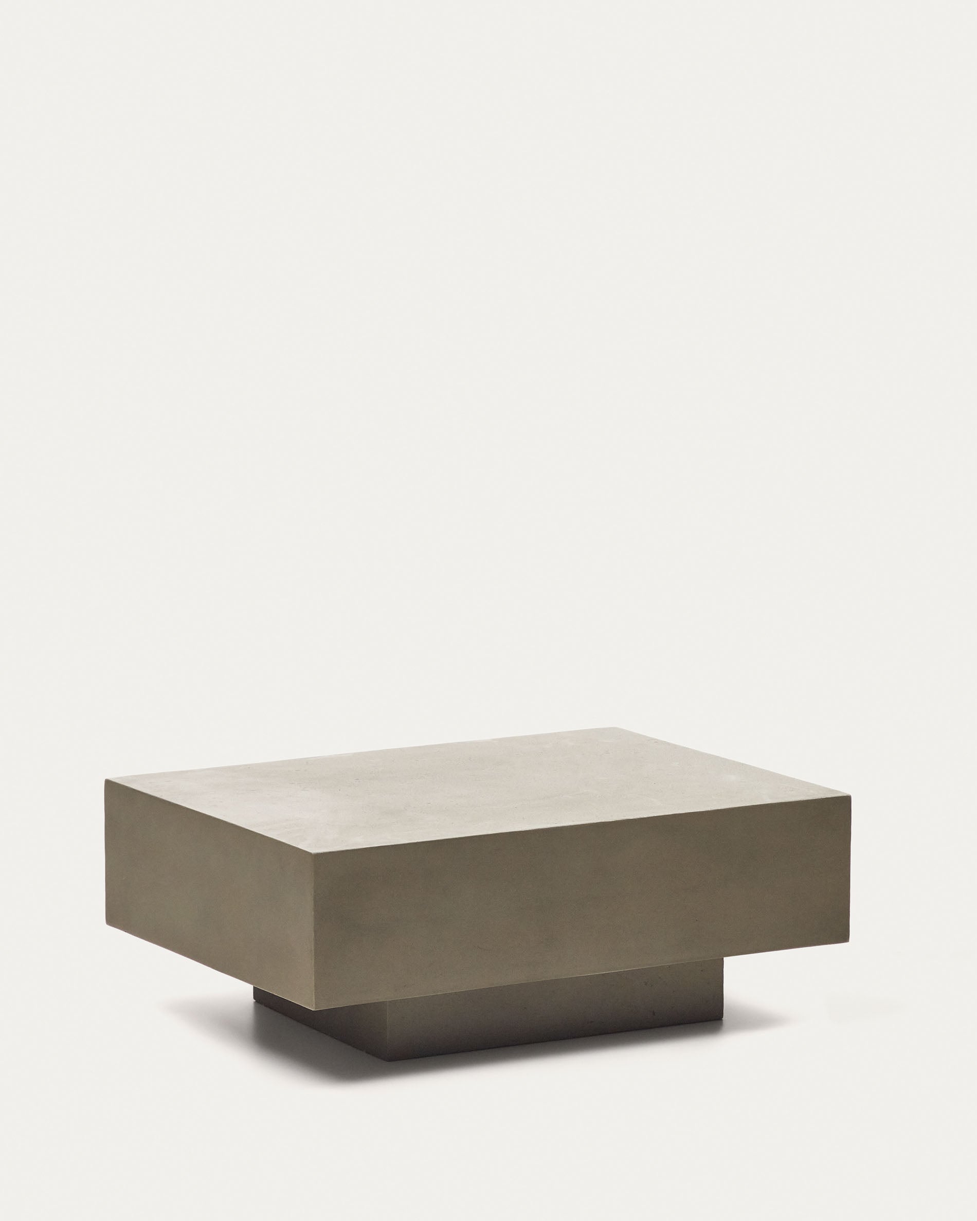 Rustella cement coffee table, 80 x 60 cm - Product View