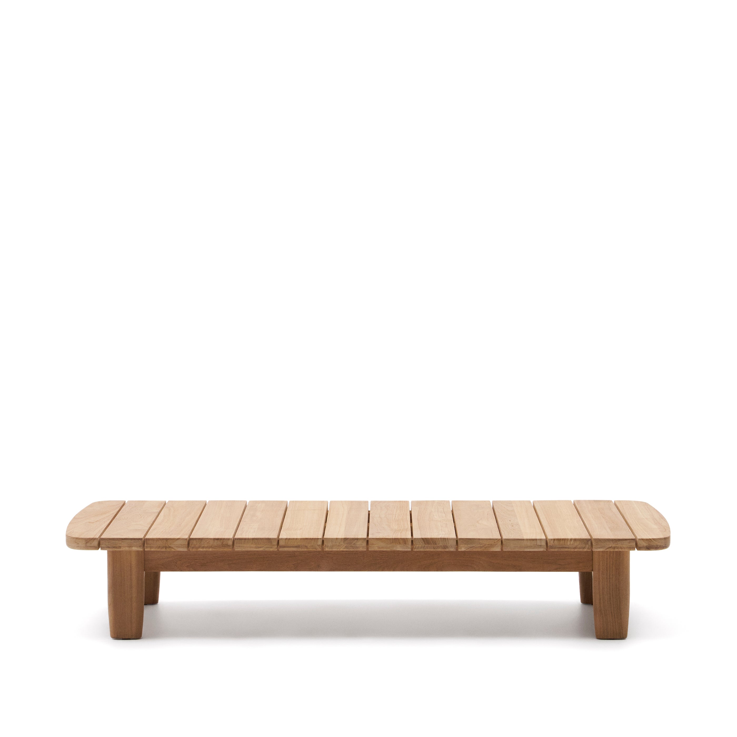 Tirant coffee table made from solid teak wood 140 x 70 cm FSC 100% - Product Image