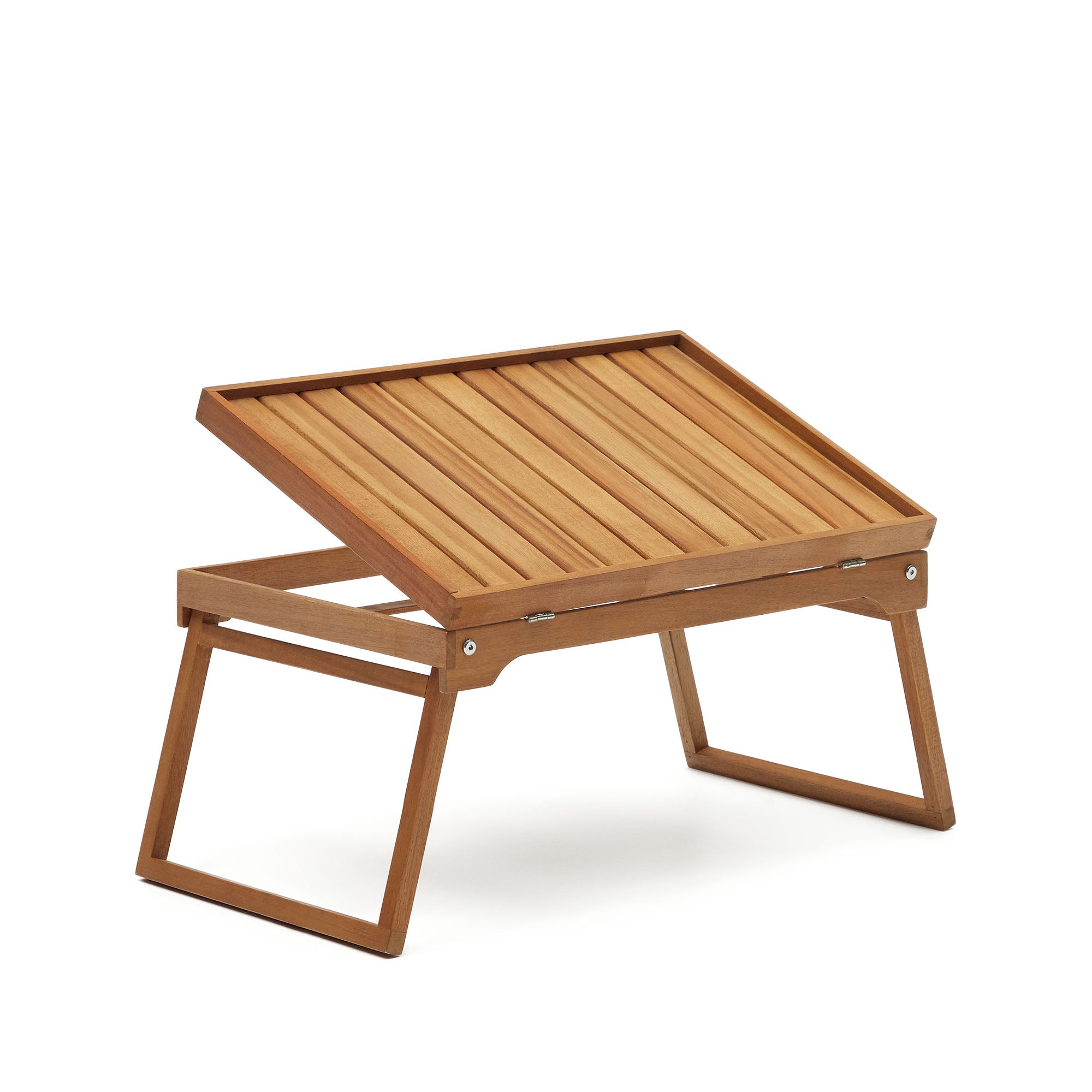 Mani folding tray made from solid acacia wood FSC 100% - Product Image