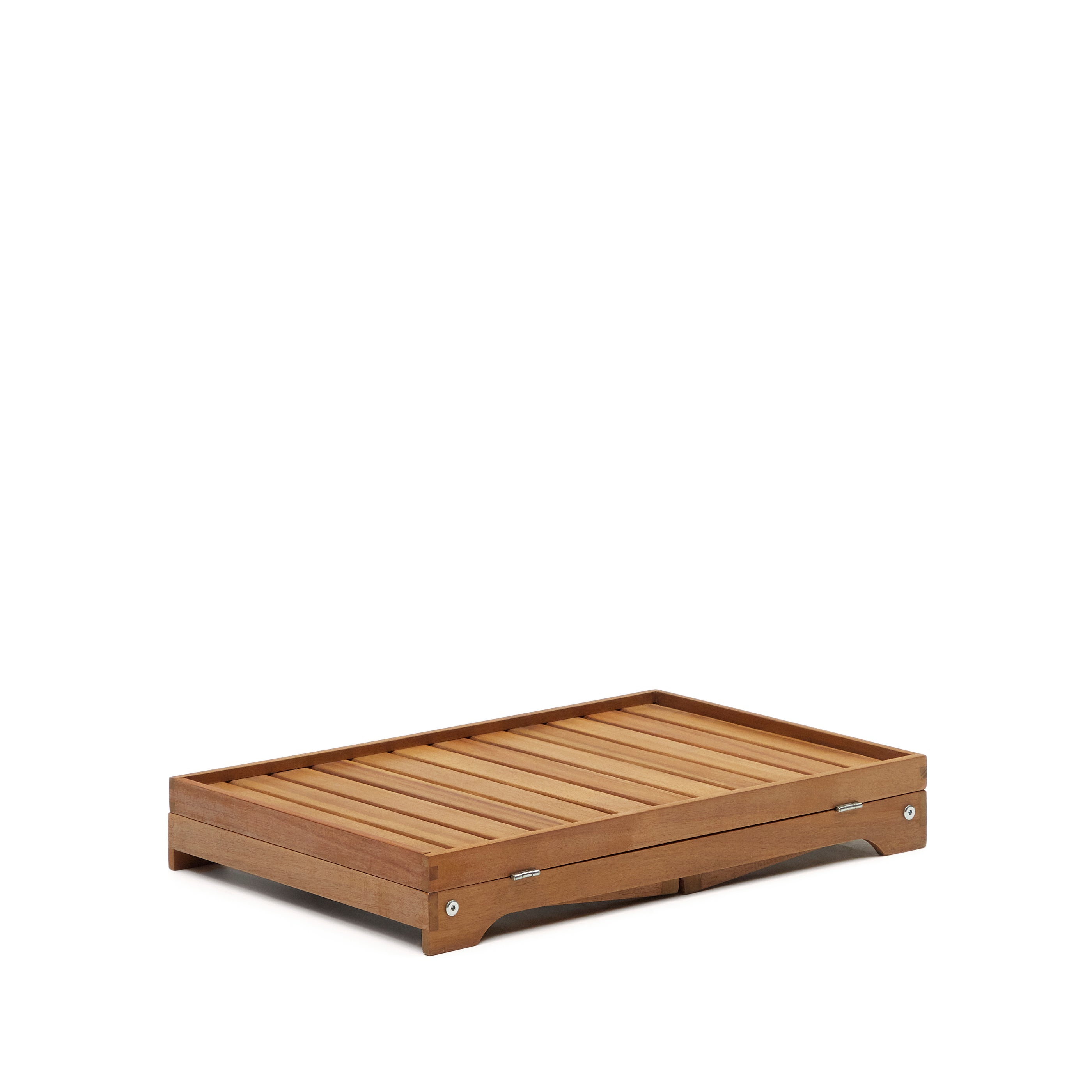 Mani folding tray made from solid acacia wood FSC 100% - Product Image