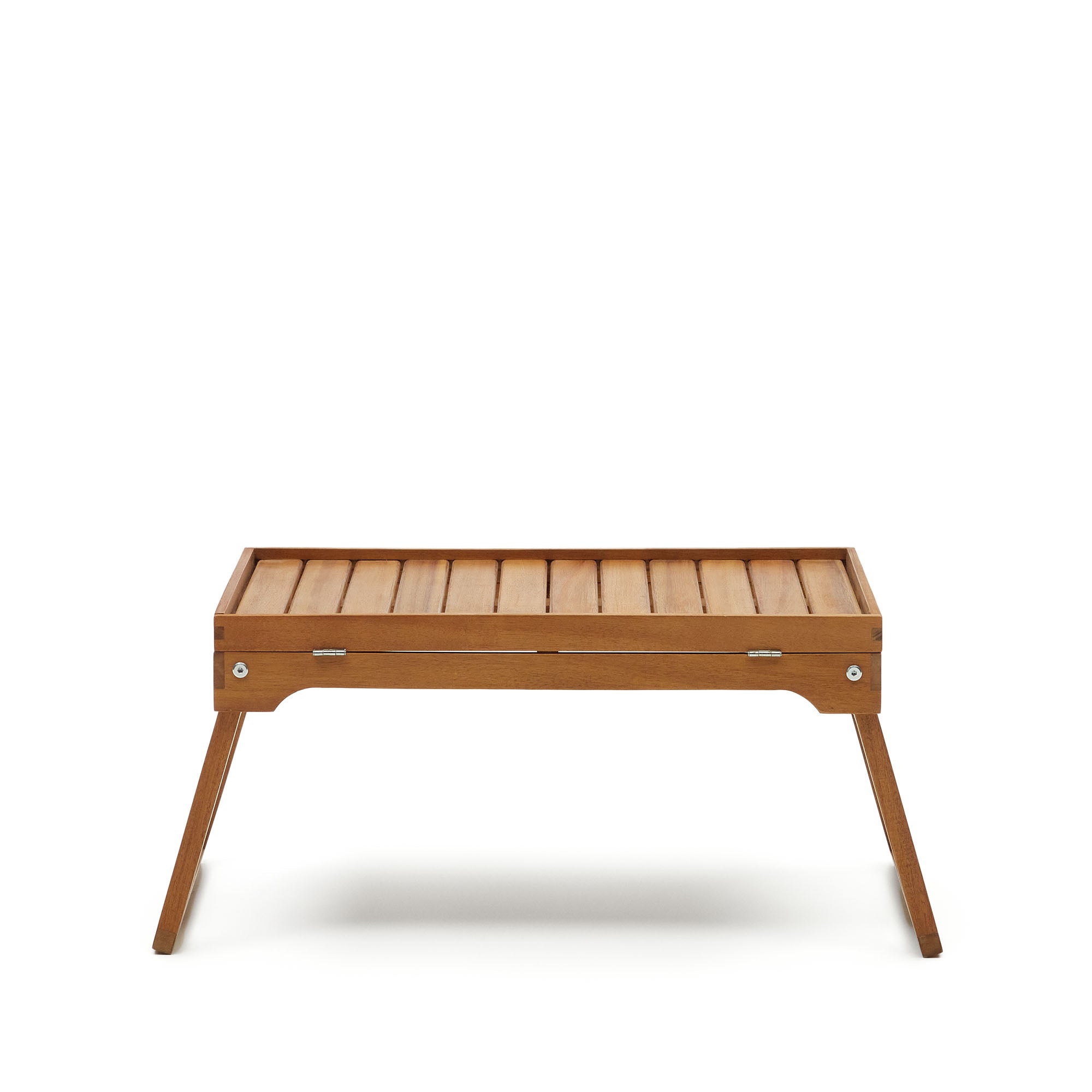 Mani folding tray made from solid acacia wood FSC 100% - Product Image