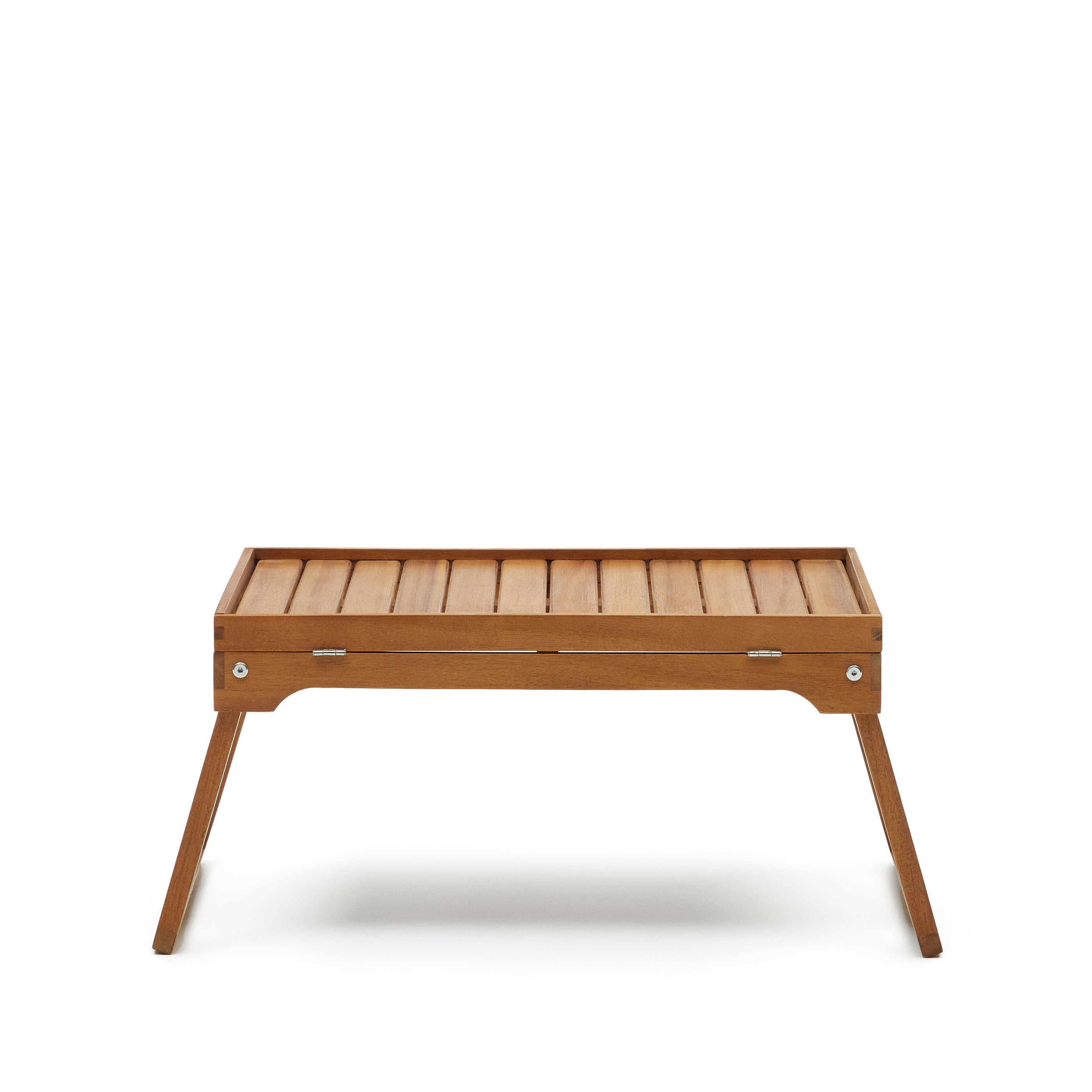 Mani folding tray made from solid acacia wood FSC 100% - Product Image