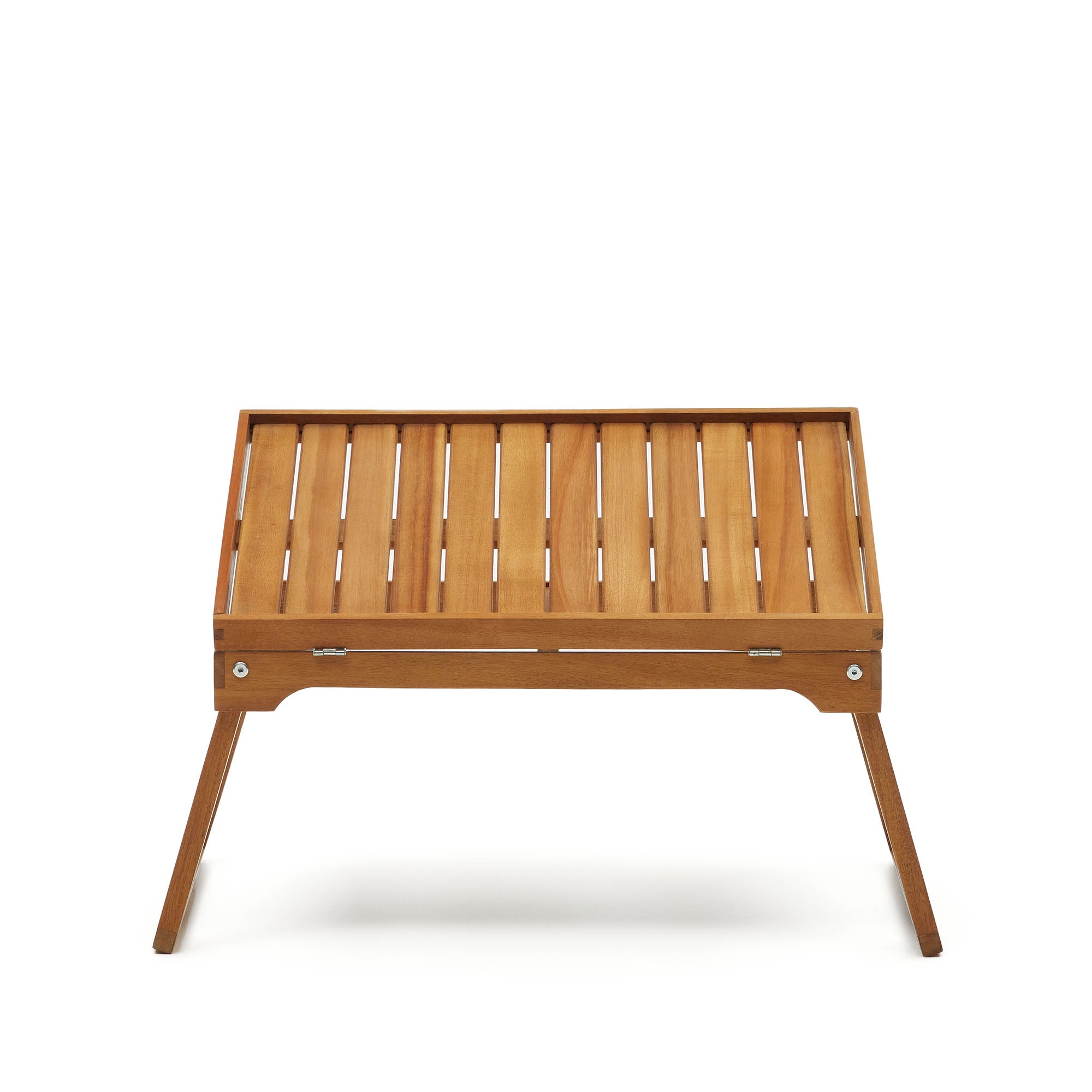 Mani folding tray made from solid acacia wood FSC 100% - Product Image