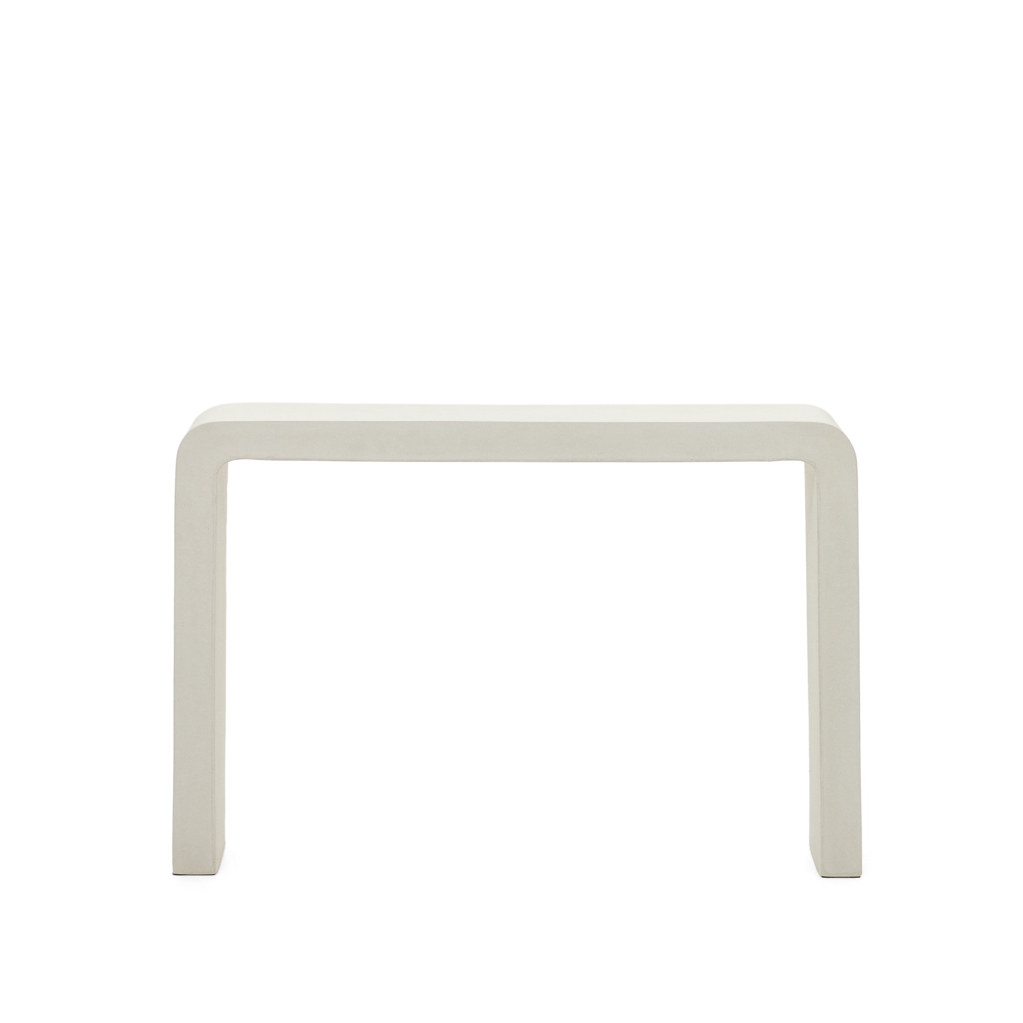 Aiguablava console in white cement, 120 x 80 cm - Product Image